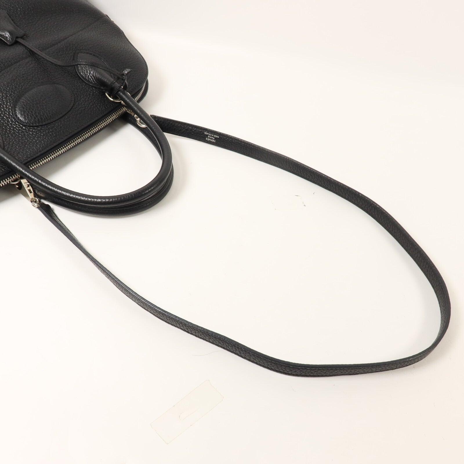 HERMES Clemence皮革Bolide 31手挽袋Noir