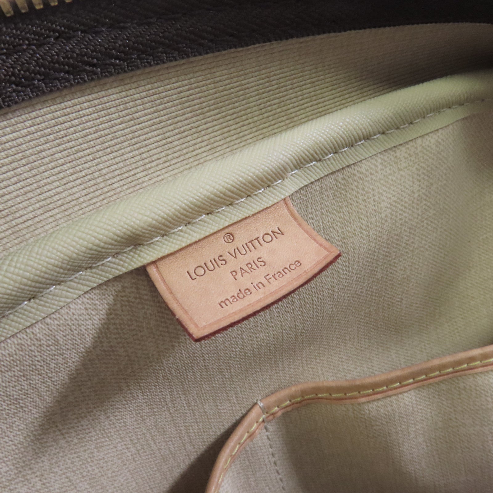 LOUIS VUITTON 【激減優惠】Monogram Deauville Hand Bag金扣手挽袋啡色