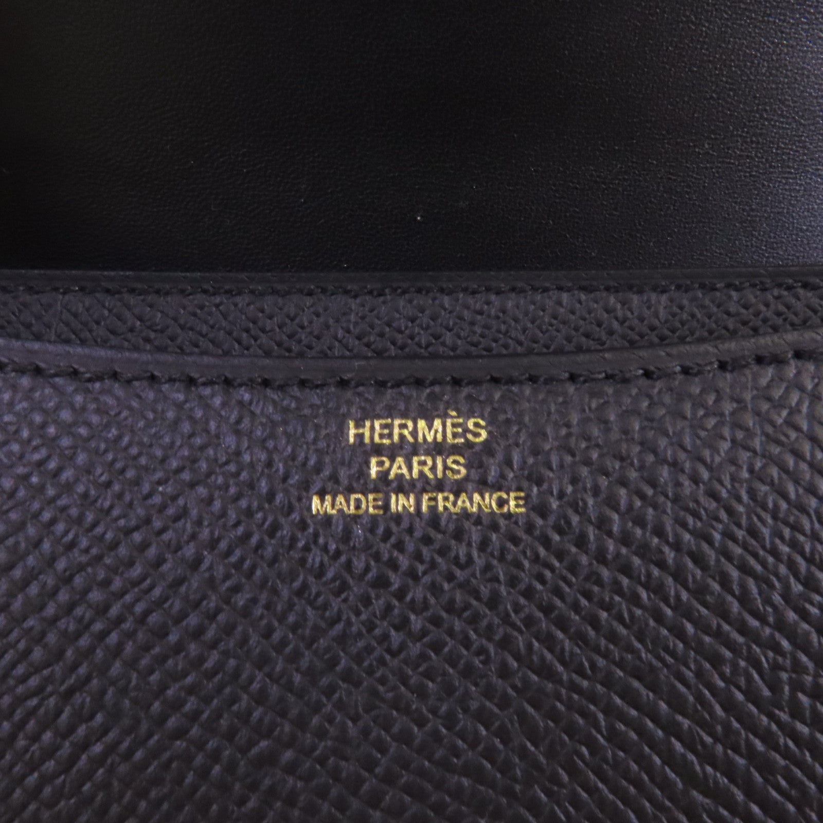 HERMES Epsom皮革Constance Mini金扣肩背袋