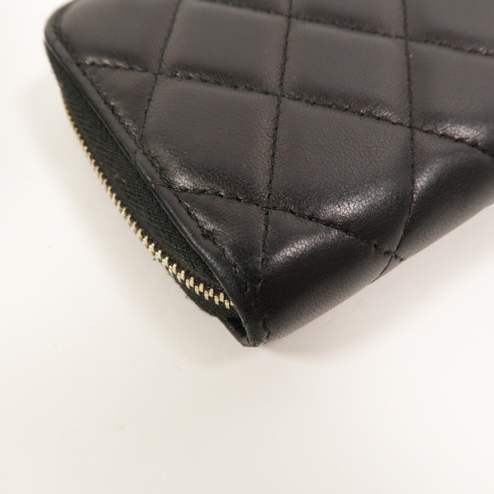 CHANEL 羊皮皮革Zipper Wallet長錢包