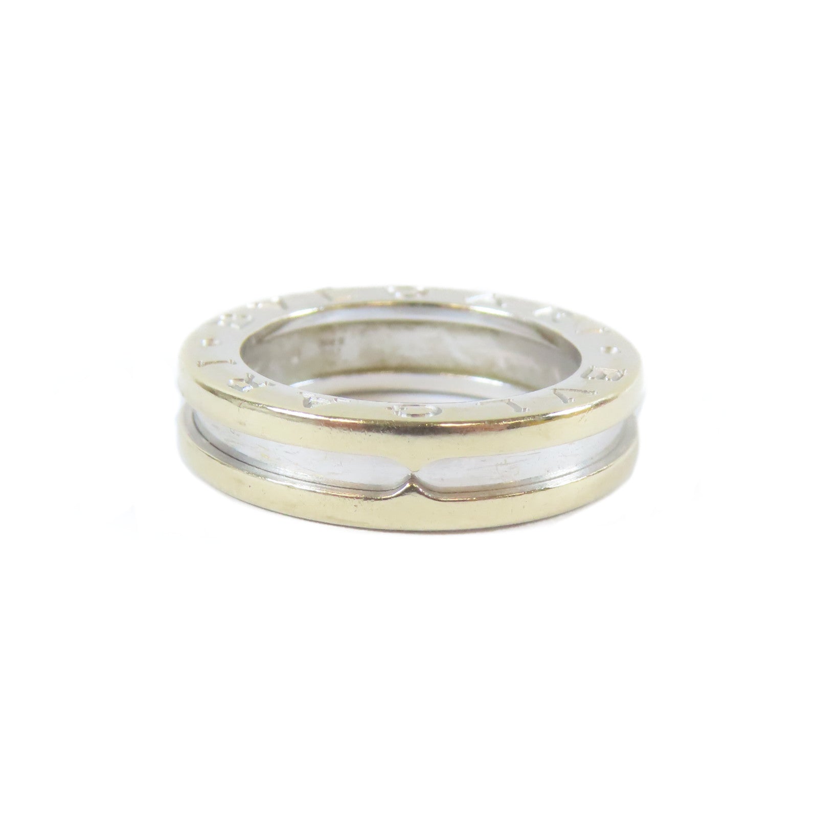 BVLGARI 【激減優惠】18K白金B-zero1 XS戒指US#4