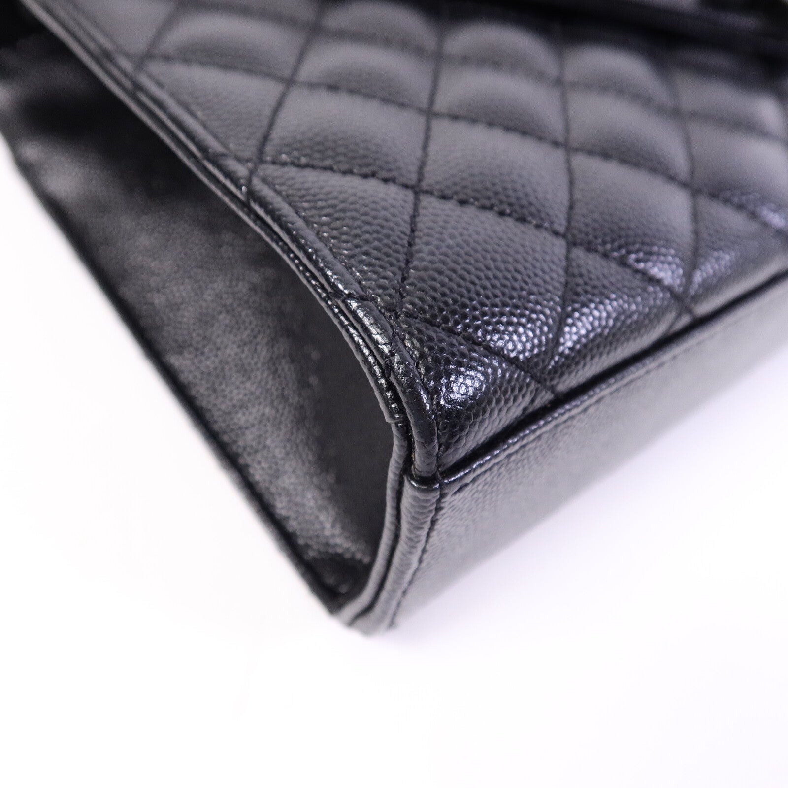 SAINT LAURENT 牛皮皮革Envelope鏈帶手挽肩背兩用袋