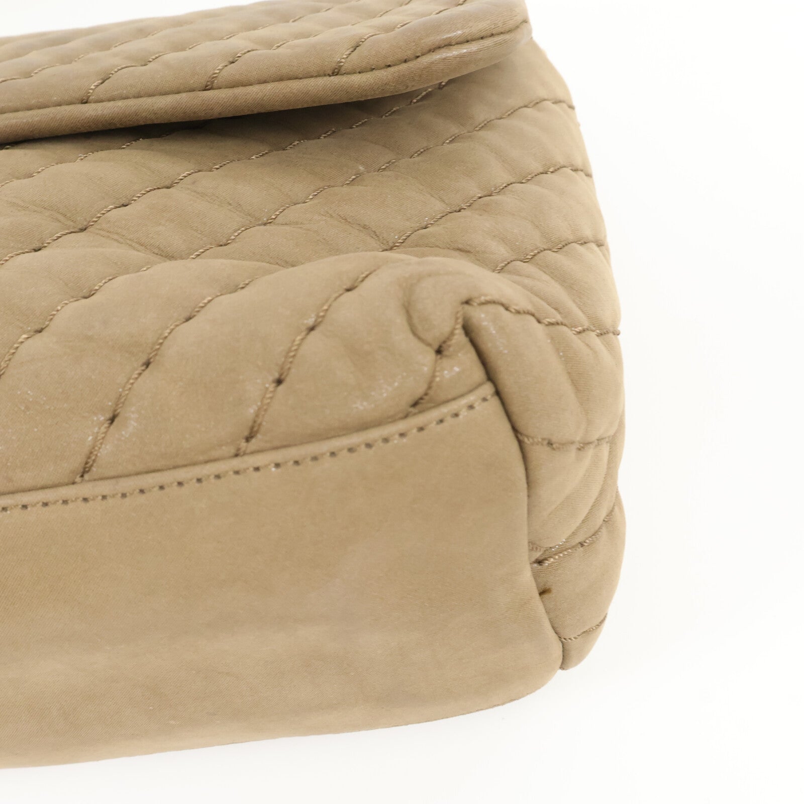 CHANEL 牛皮皮革Irdescent Supique Flap Bag鏈帶肩背袋