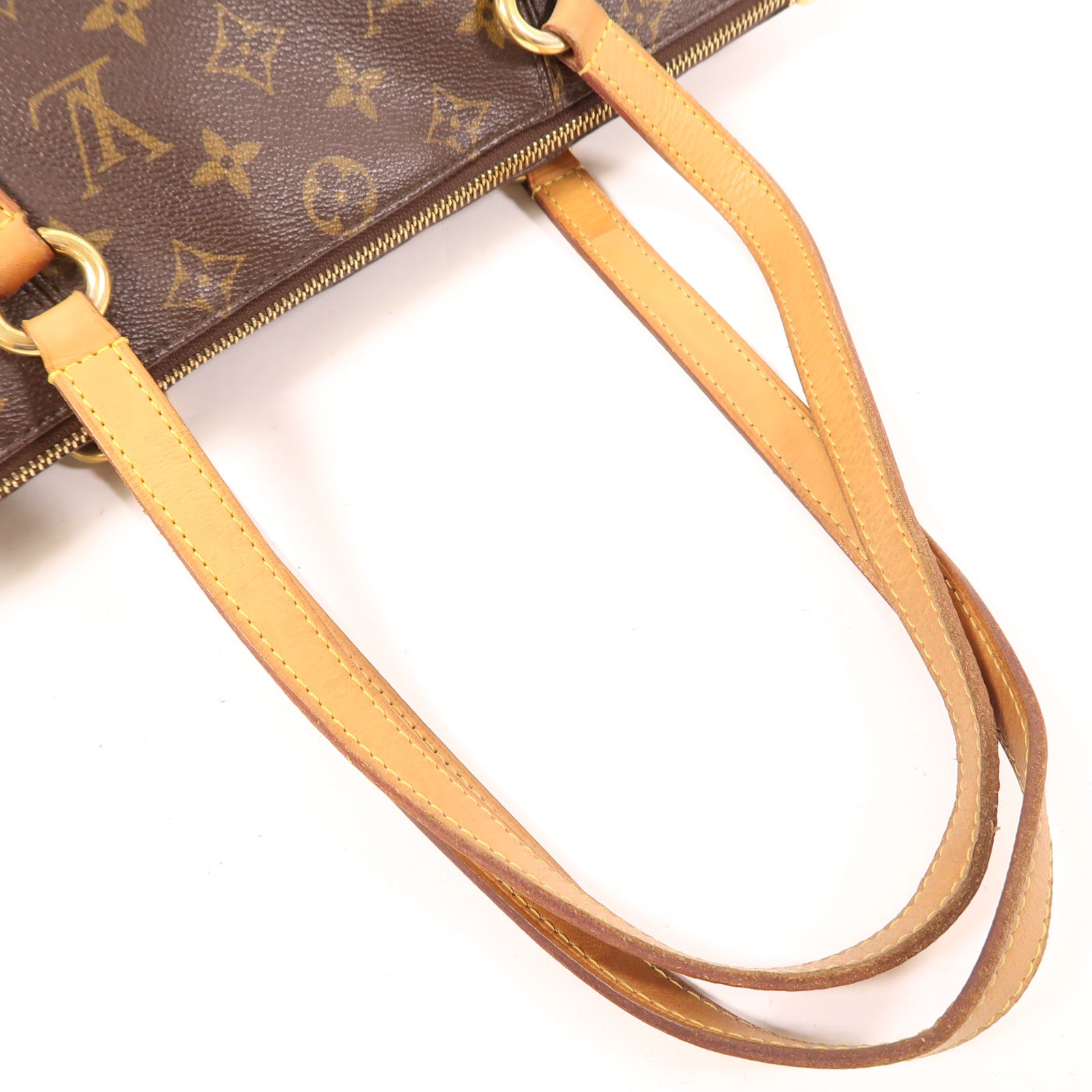 LOUIS VUITTON LV GHW Totally PM Shoulder Tote Bag M56688 Monogram Brown