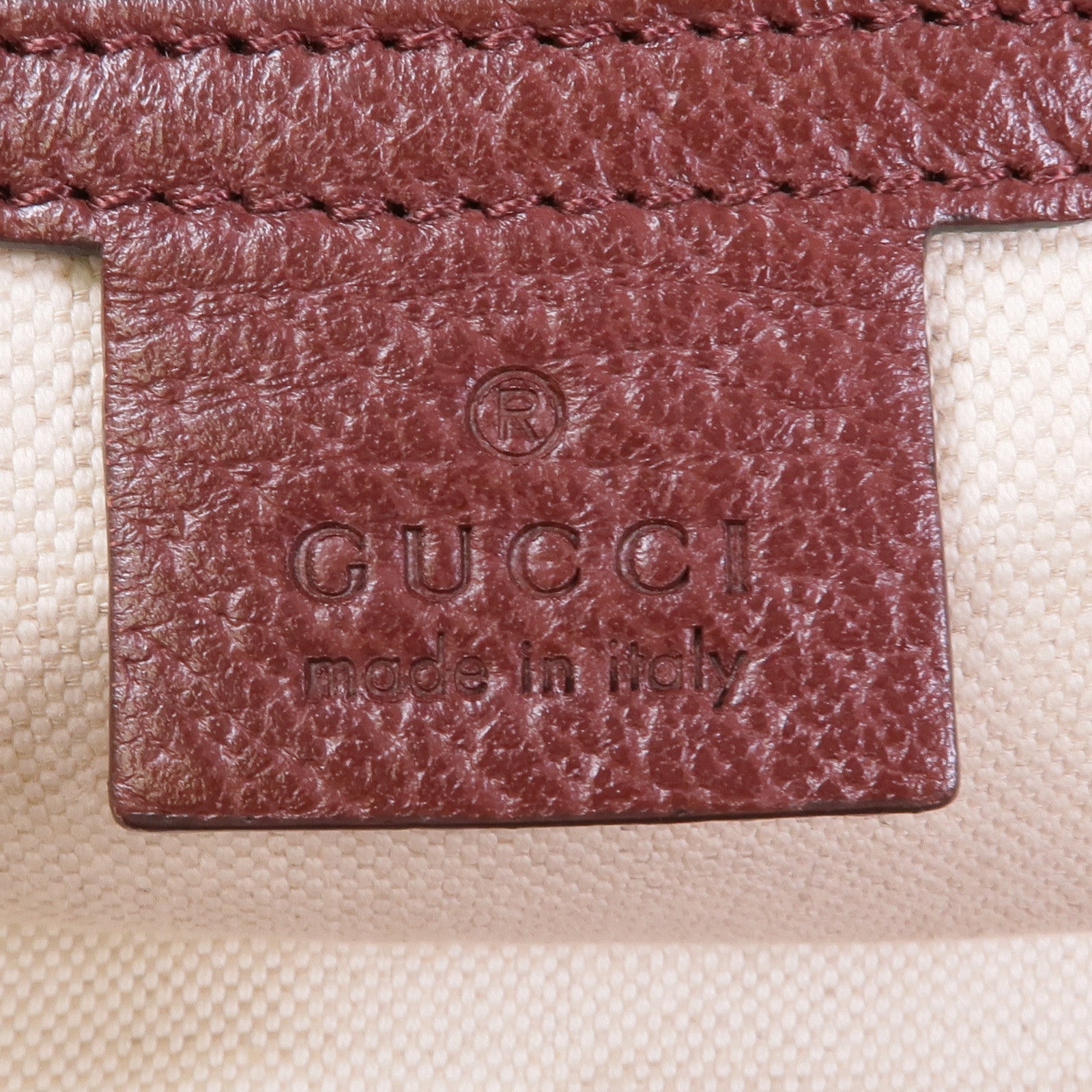 GUCCI 帆布Shoulder Tote金扣肩背袋/手挽袋