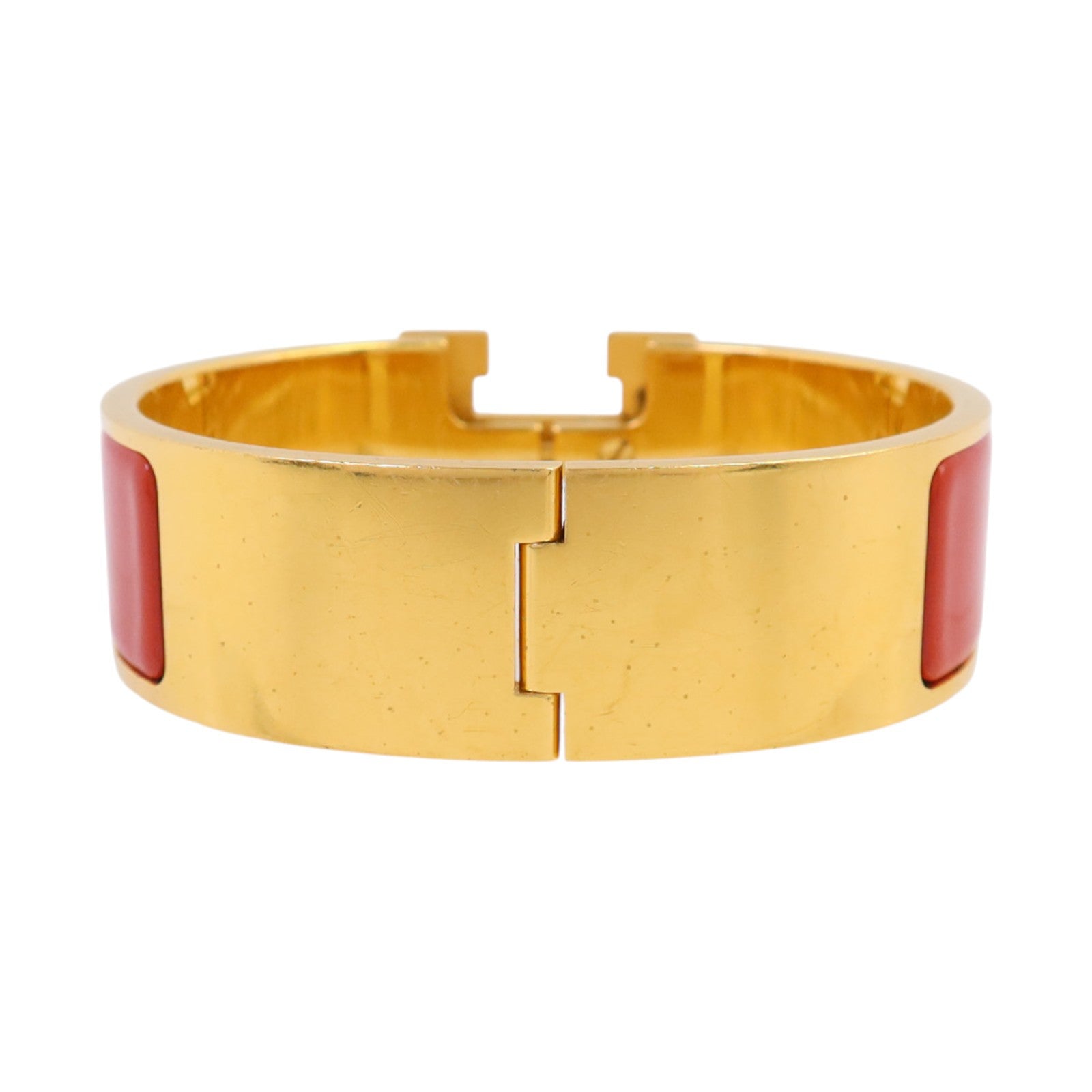 HERMES 【激減優惠】金屬/琺瑯Clic-Clac H Bracelet金扣手鏈