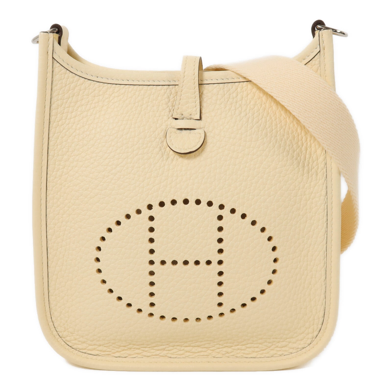 HERMES Clemence皮革Evelyne TPM肩背袋Nata