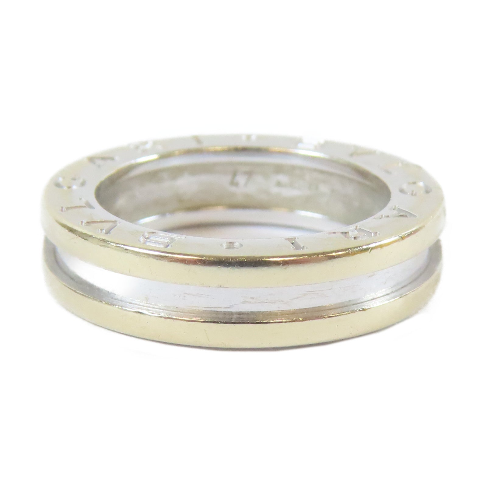 BVLGARI 【激減優惠】18K白金B-zero1 XS戒指US#4