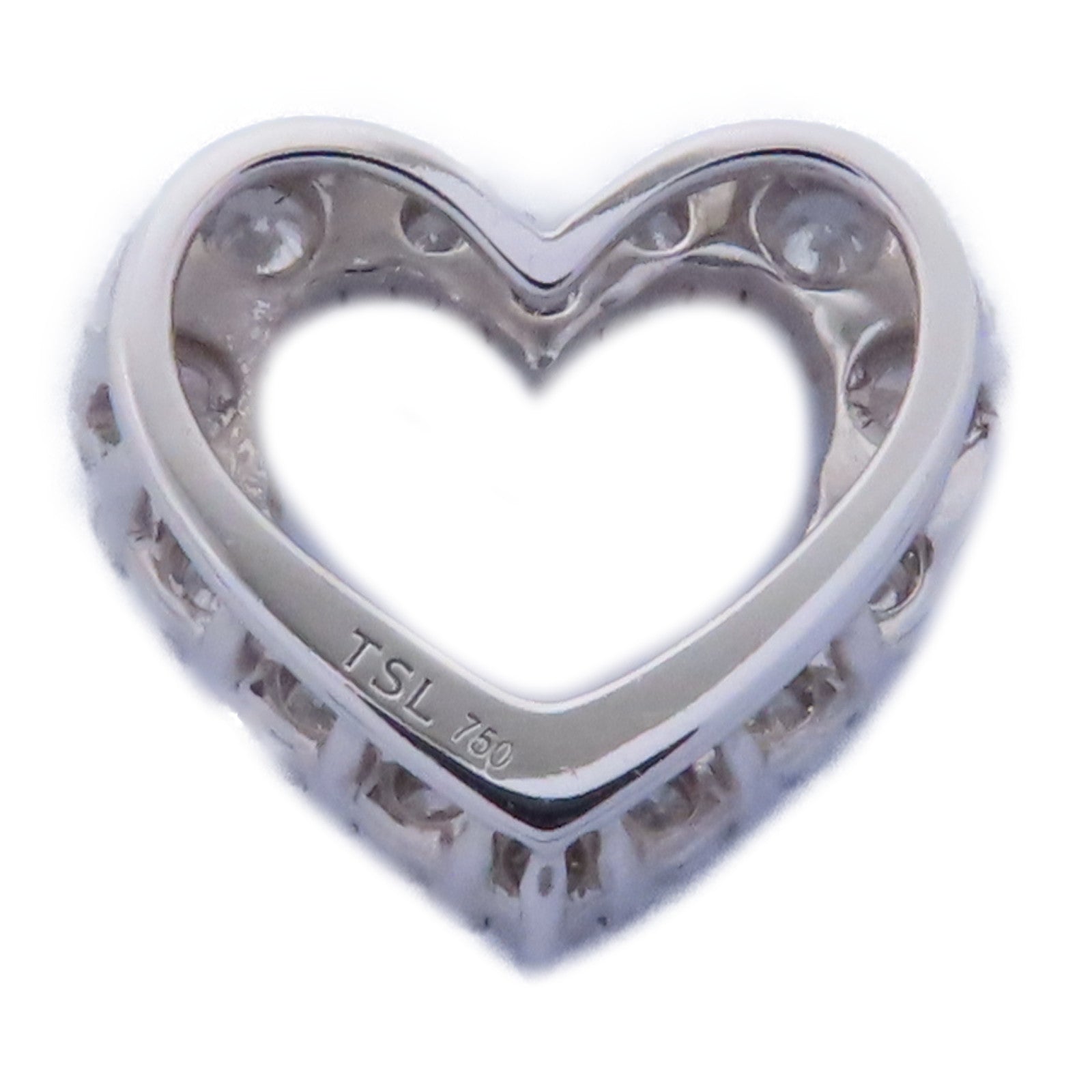 JEWELRY 【激減優惠】18K白金Diamond Pendant鑽石吊墜