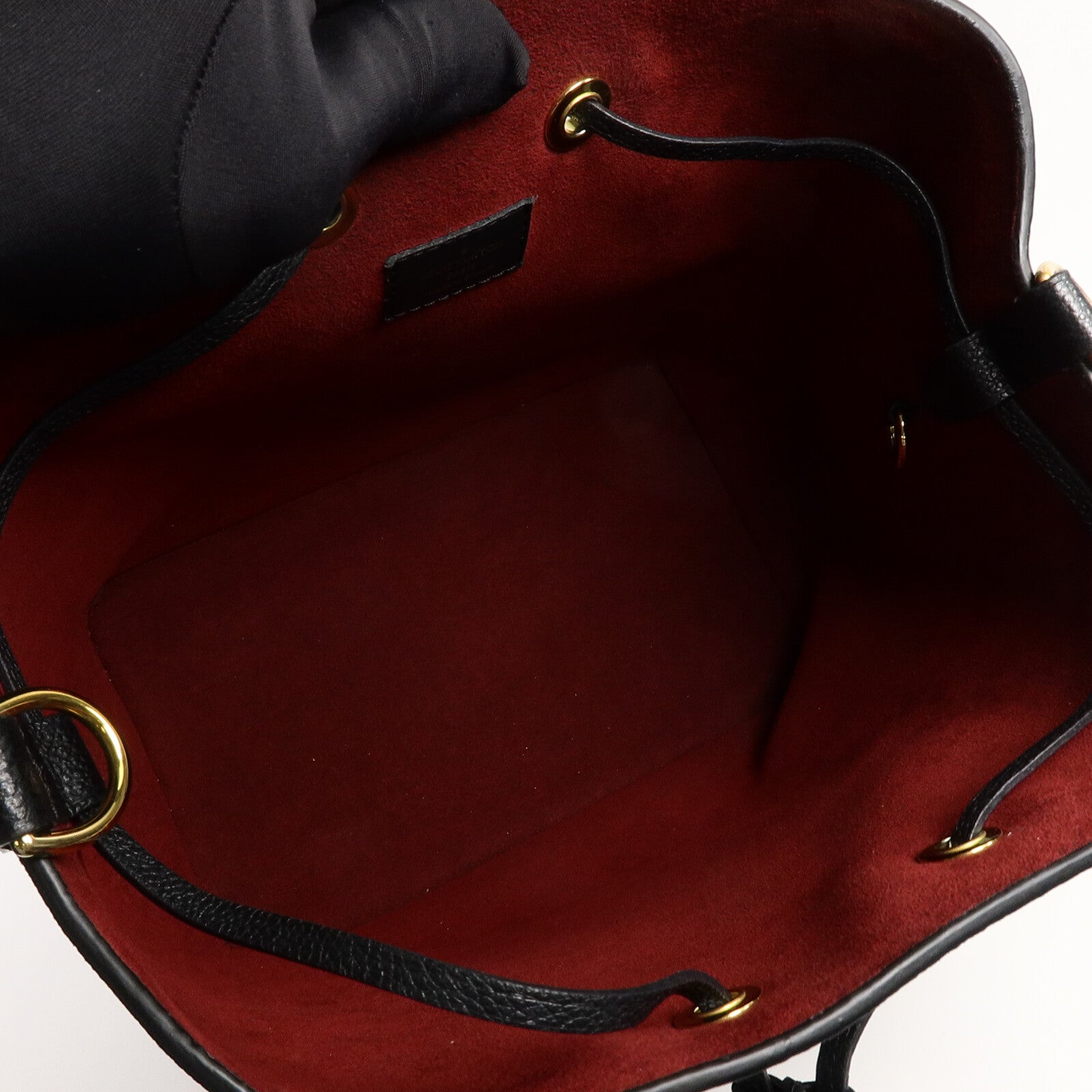 LOUIS VUITTON Monogram Empreinte Bicolor Neo Noe MM金扣手挽肩背兩用袋
