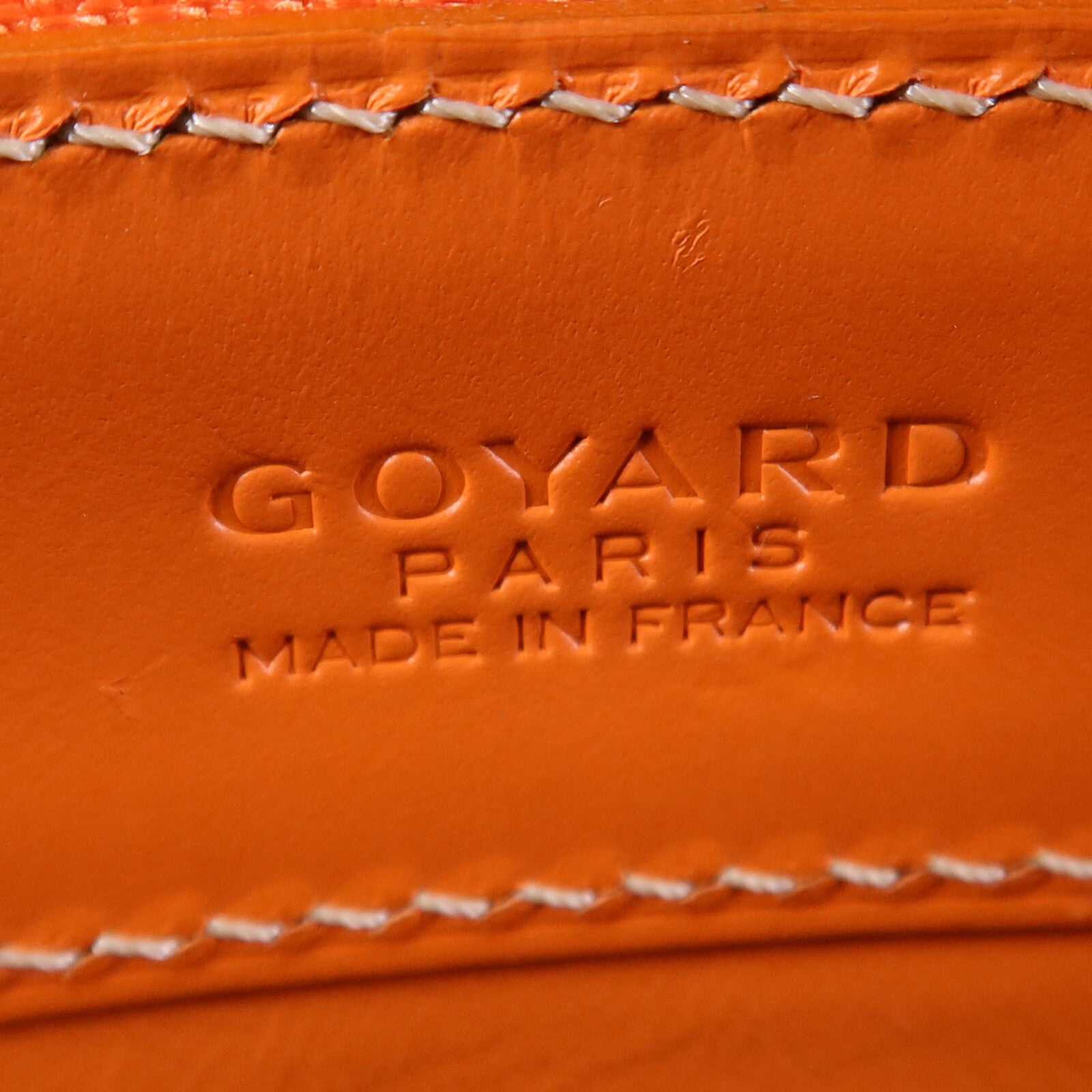 GOYARD 塗層帆布Sac Marie Galante GM銀扣手挽袋
