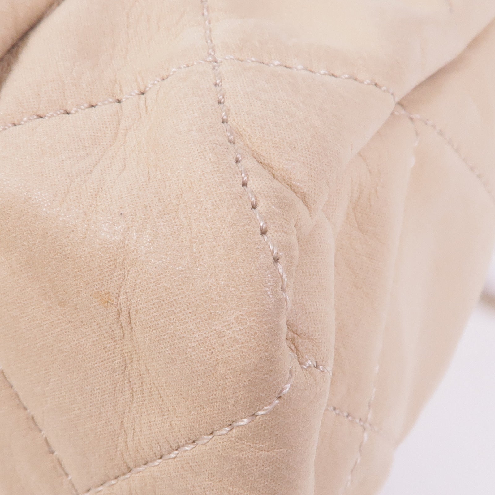 CHANEL 牛皮皮革Flap Bag金扣鏈帶肩背袋