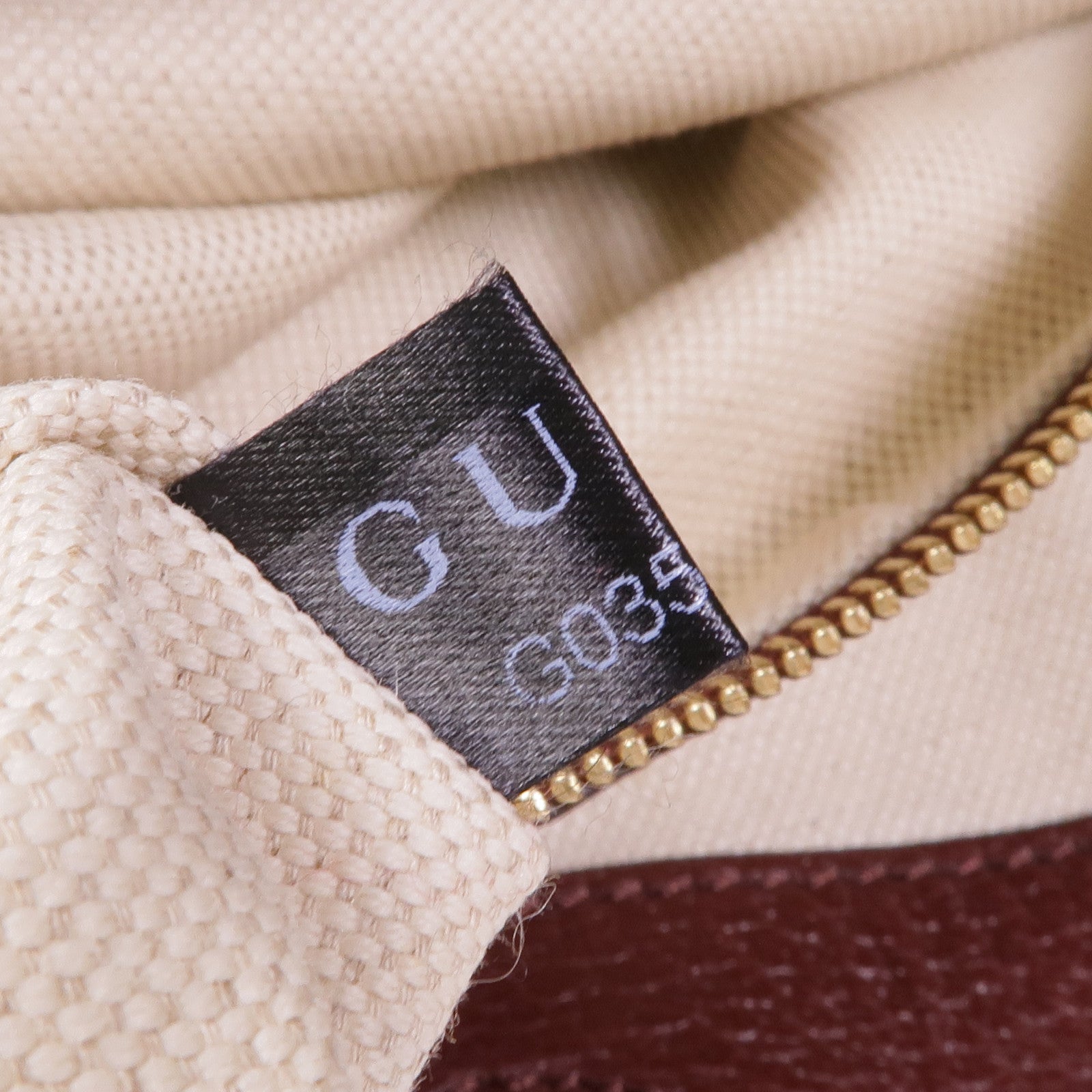 GUCCI 帆布Shoulder Tote金扣肩背袋/手挽袋