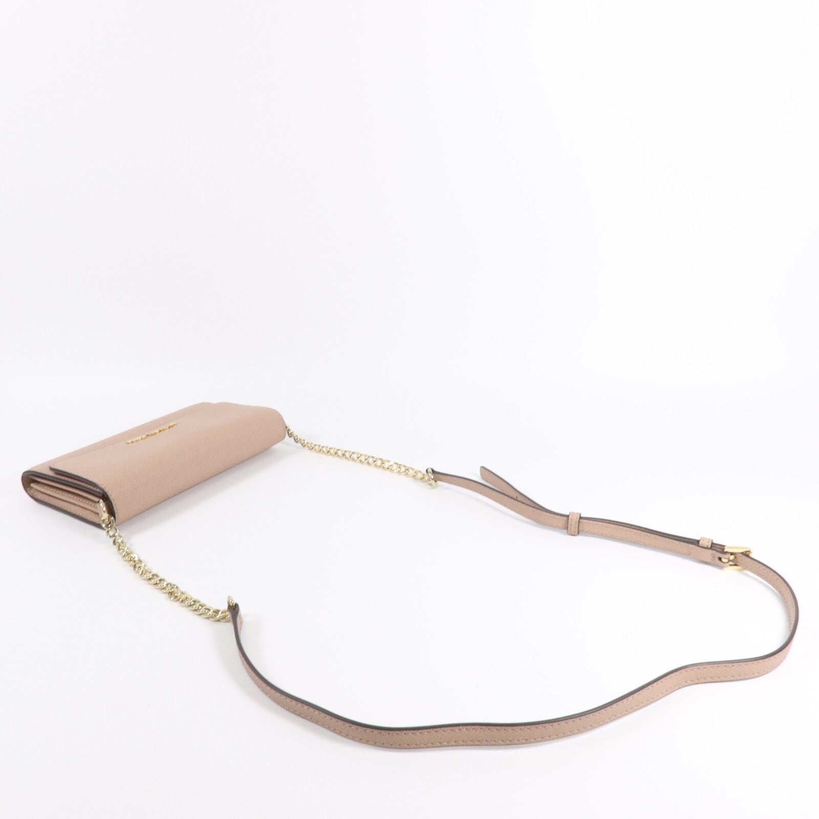 Michael Kors 牛皮皮革Phone Crossbody鏈帶肩背袋