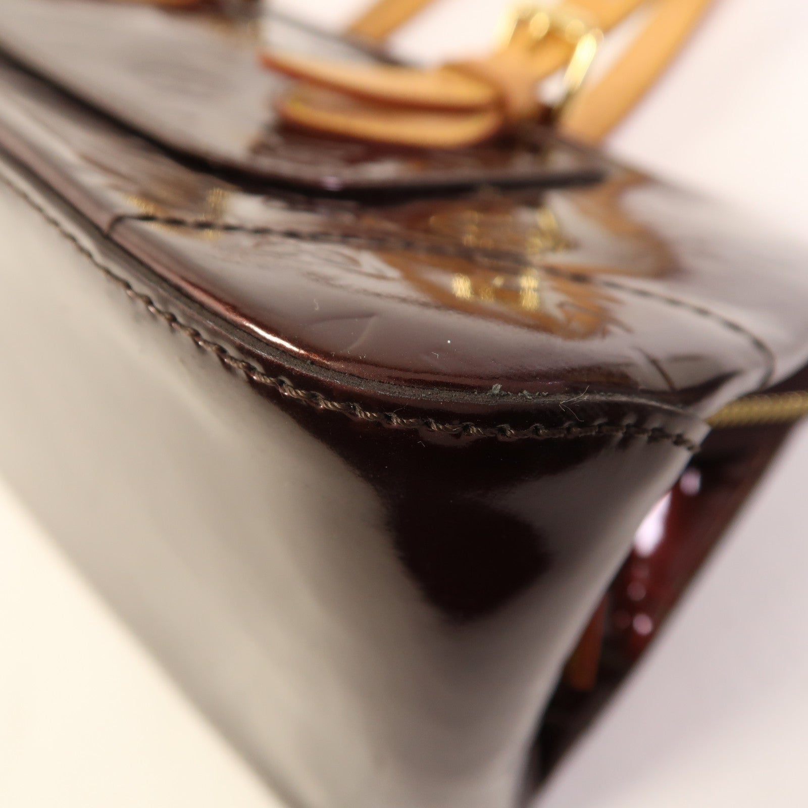 LOUIS VUITTON Vernis Rosewood Avenue金扣肩背袋