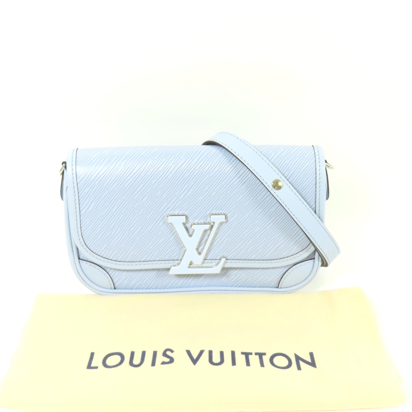LOUIS VUITTON Epi Buci銀扣肩背袋