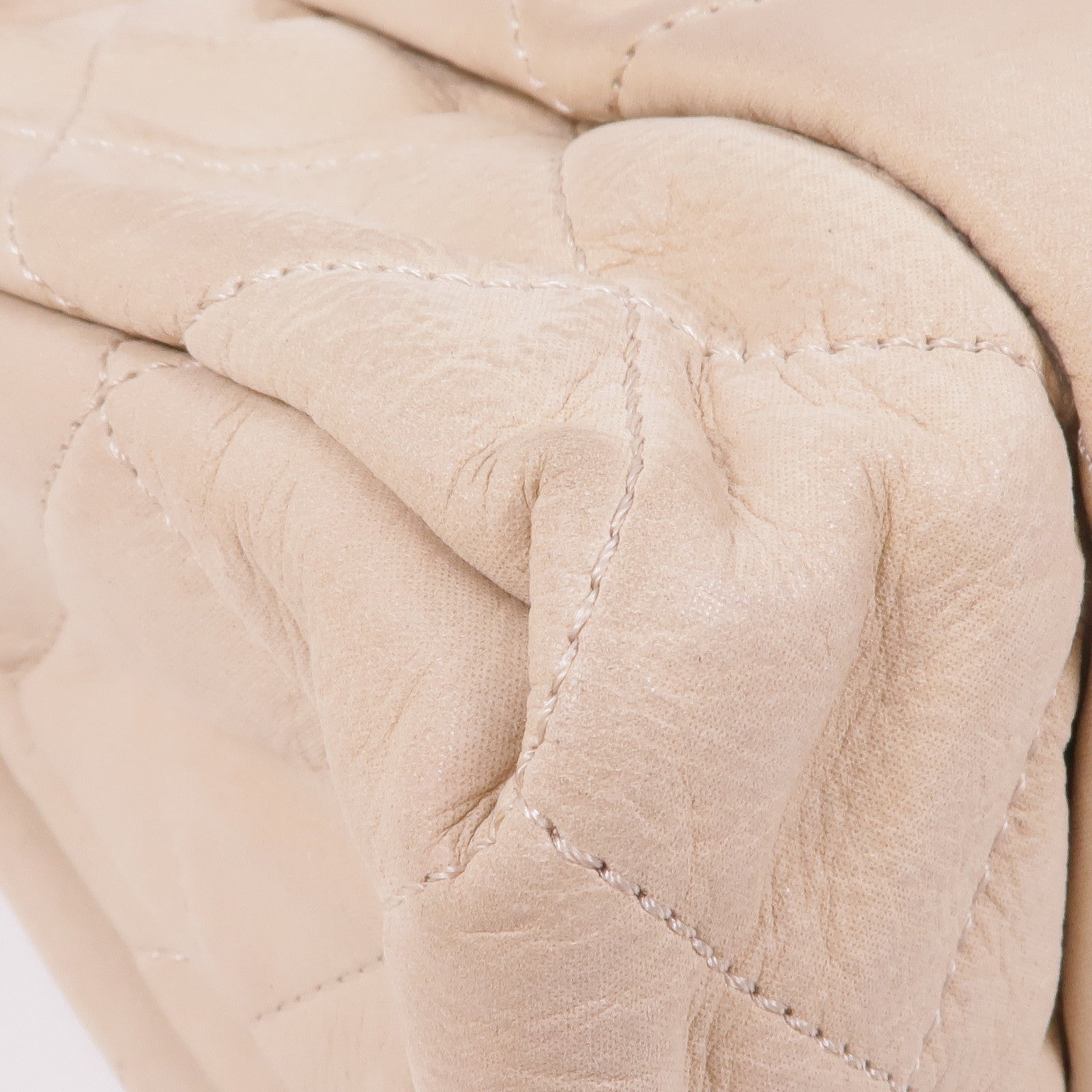 CHANEL 牛皮皮革Flap Bag金扣鏈帶肩背袋