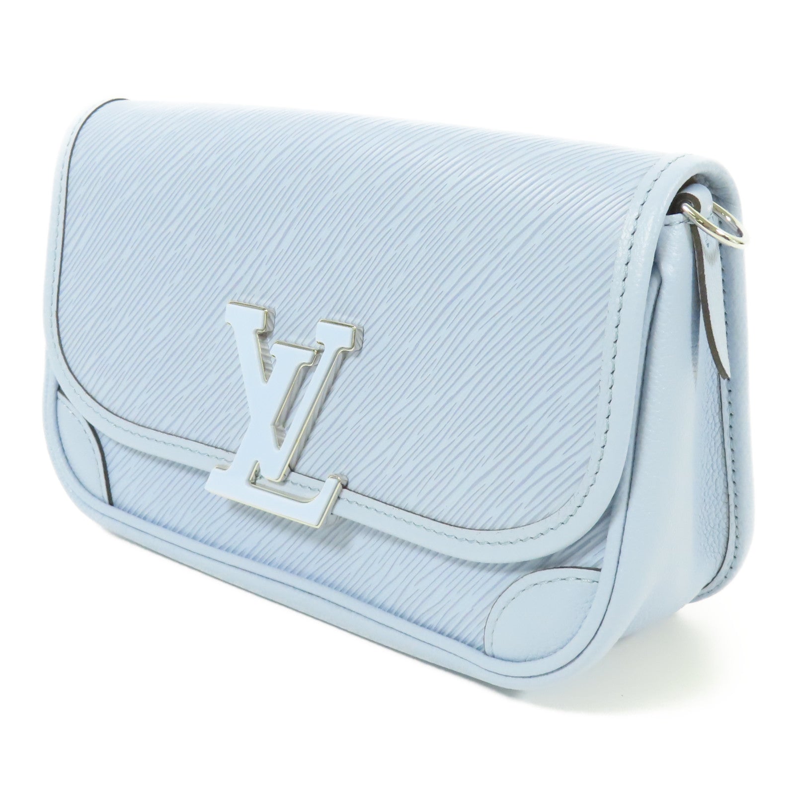 LOUIS VUITTON Epi Buci銀扣肩背袋