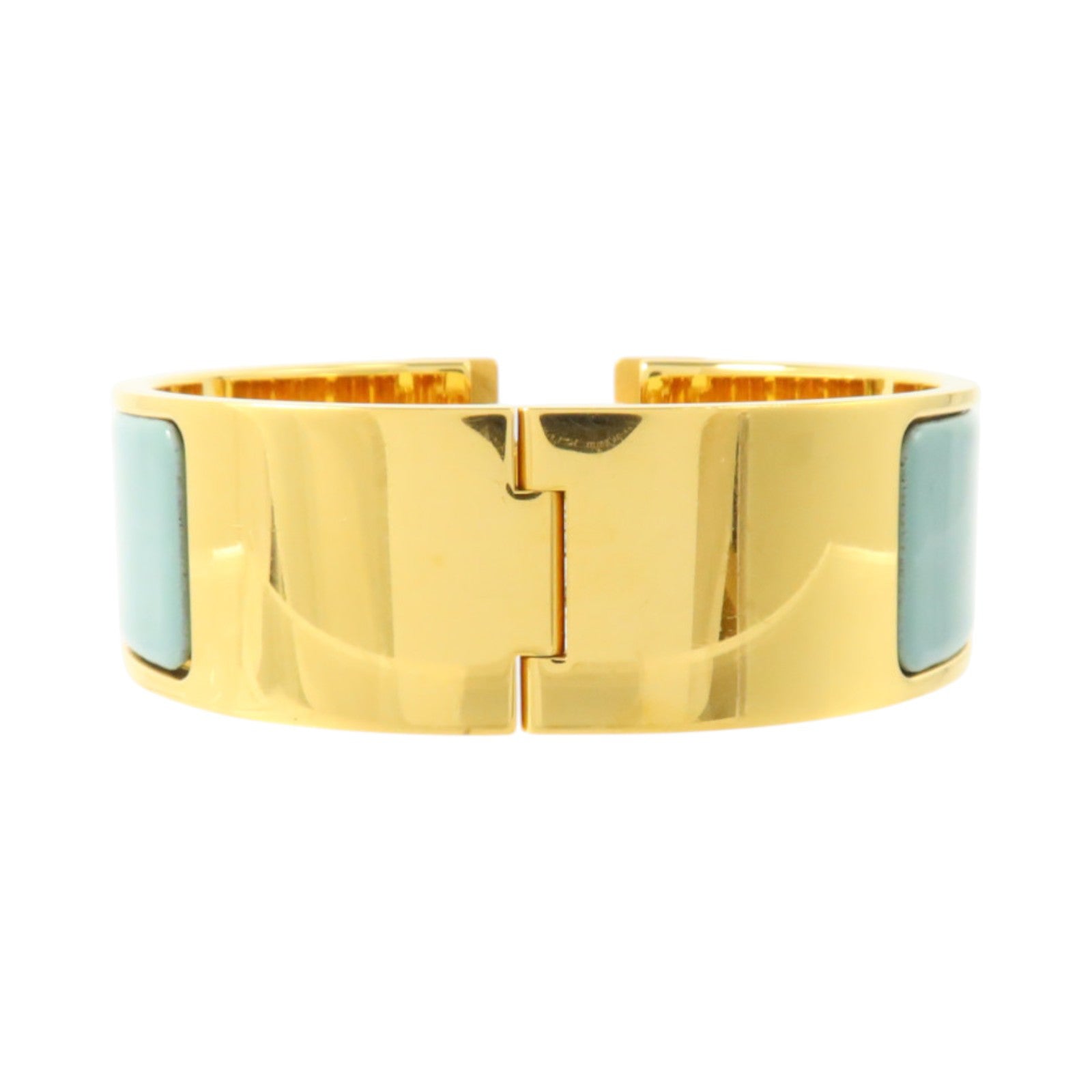 HERMES 金屬/琺瑯Clic Clac H Bracelet金扣手鏈