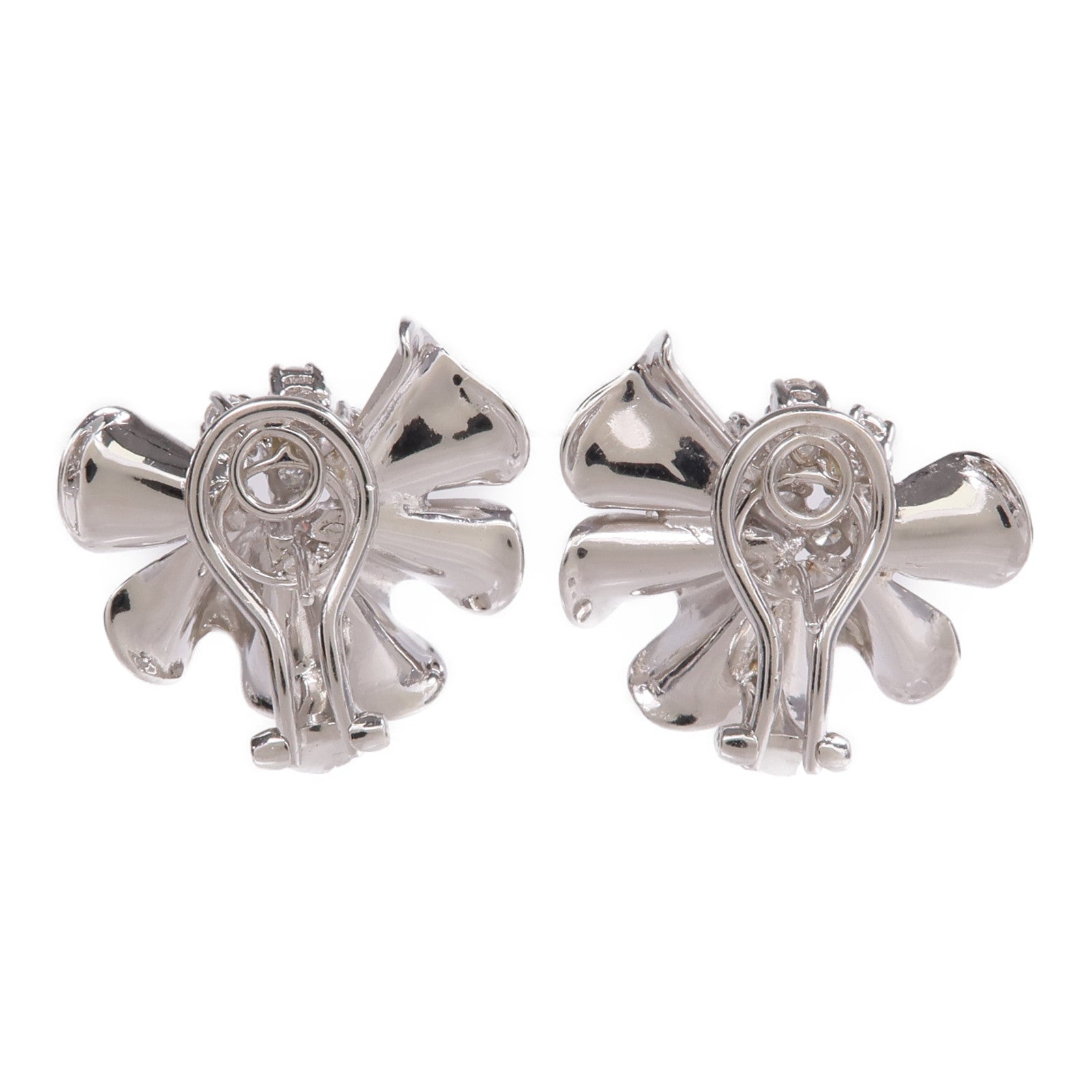 JEWELRY 18K白金Diamond Earrings鑽石耳環