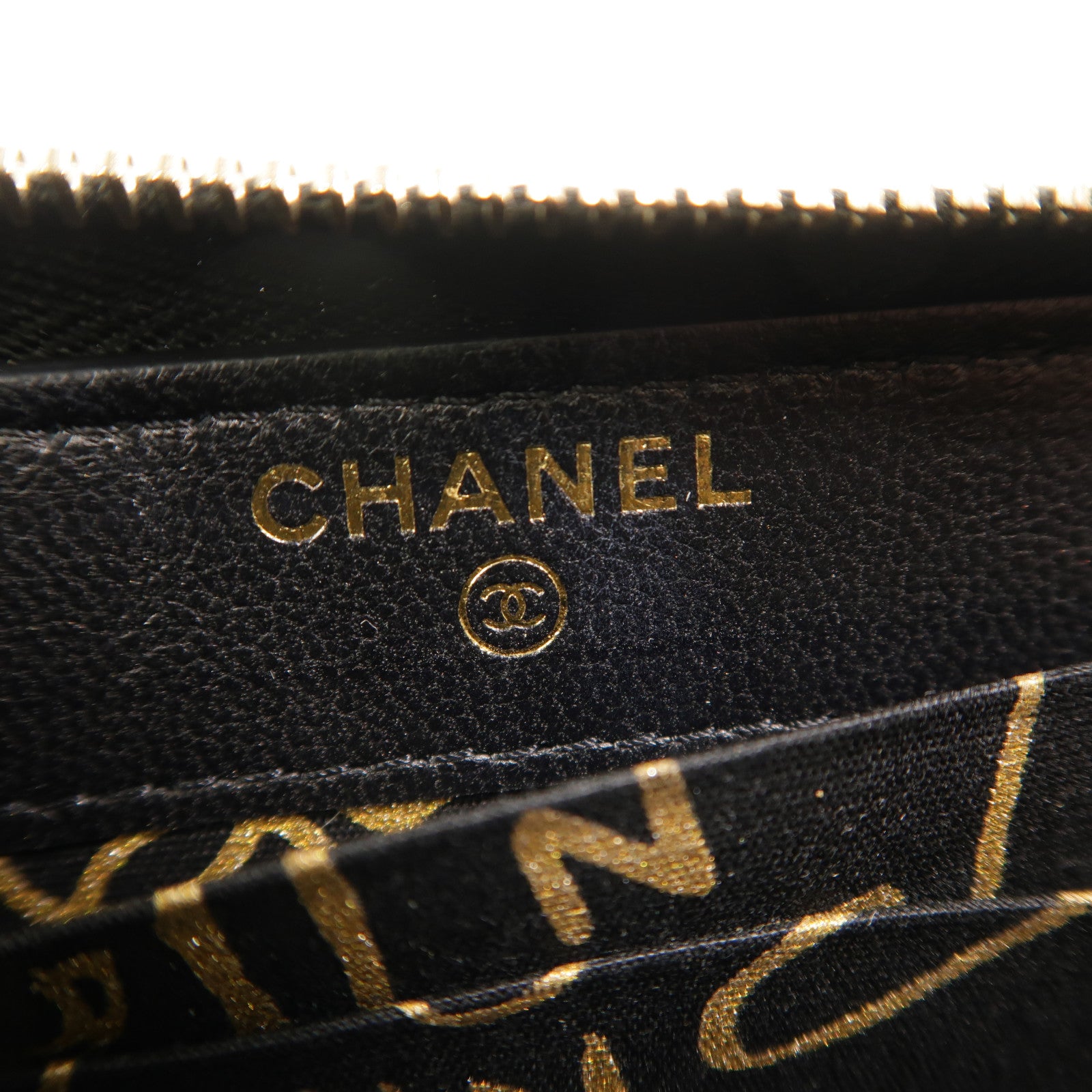 CHANEL 羊皮皮革Zipper Wallet長錢包