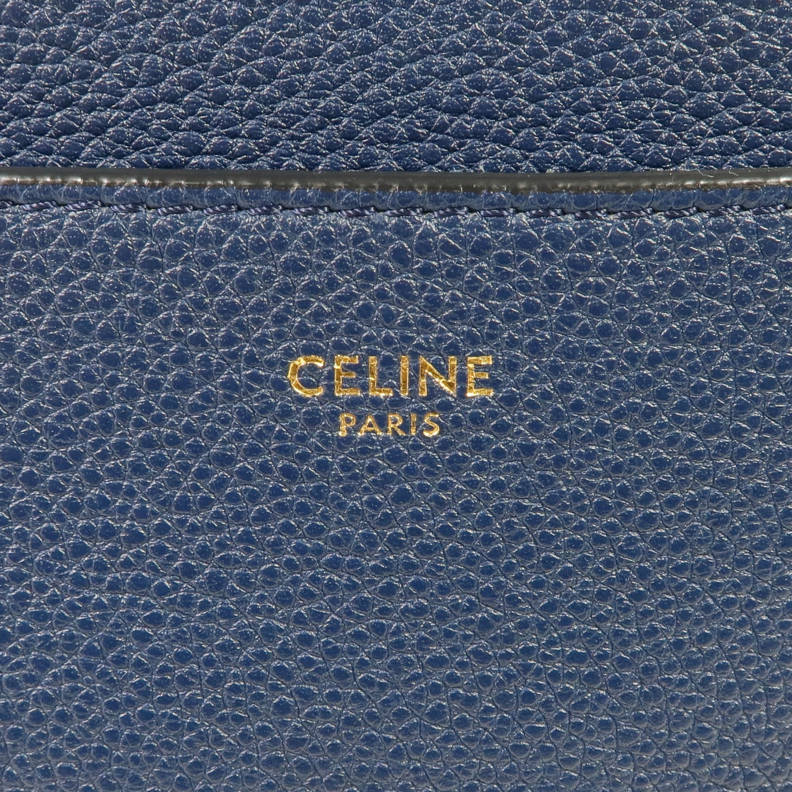 CELINE 牛皮皮革Sangle Large Bucket Bag金扣肩背袋
