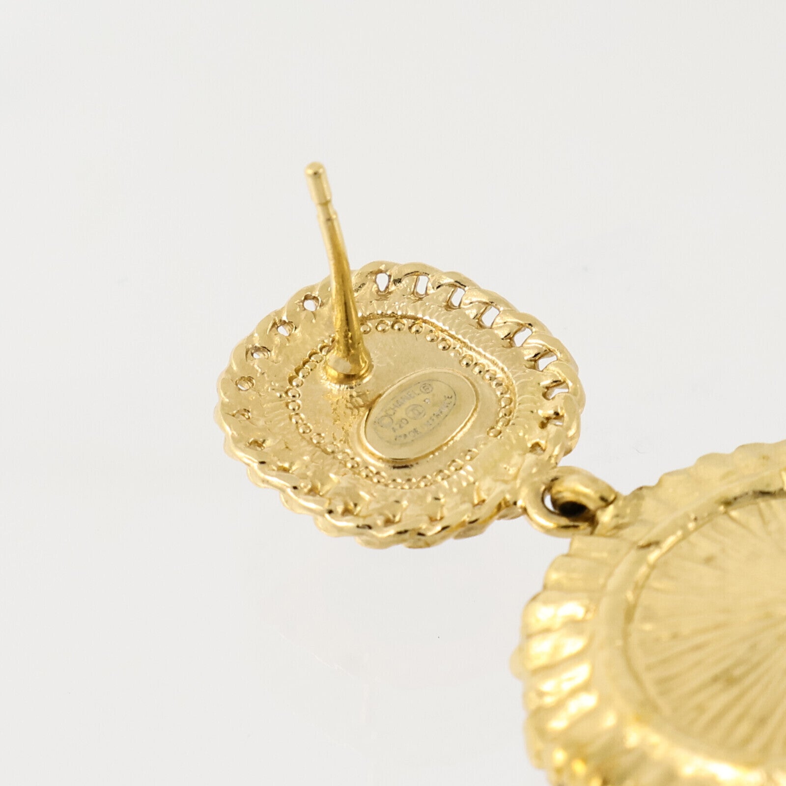 CHANEL PVC/金屬Earrings耳環