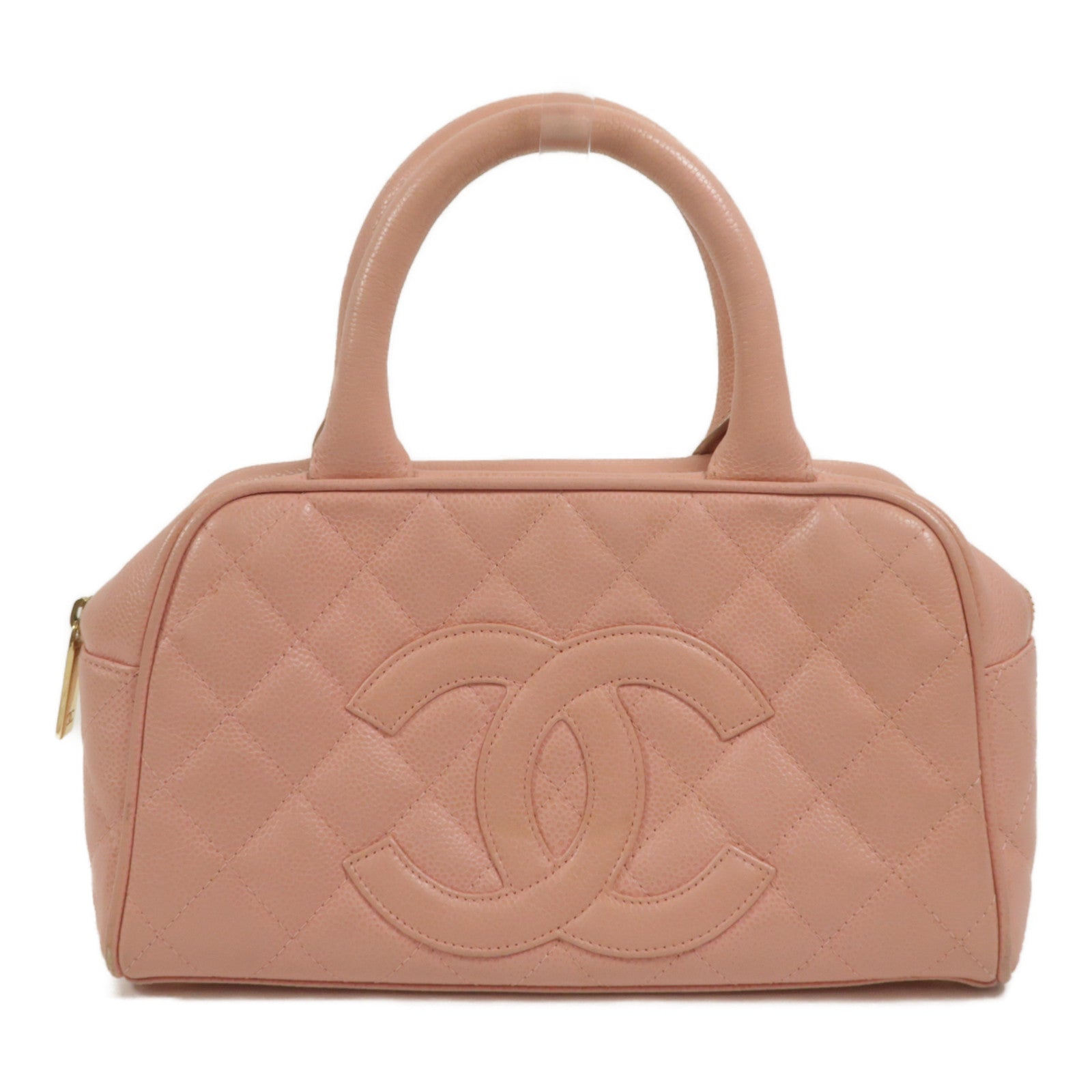 CHANEL 牛皮皮革Vintage Handbag手挽袋
