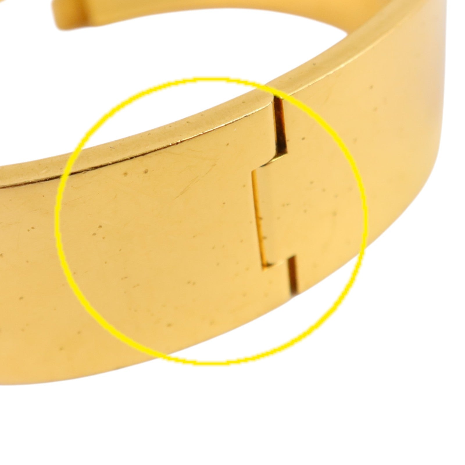 HERMES 【激減優惠】金屬/琺瑯Clic-Clac H Bracelet金扣手鏈
