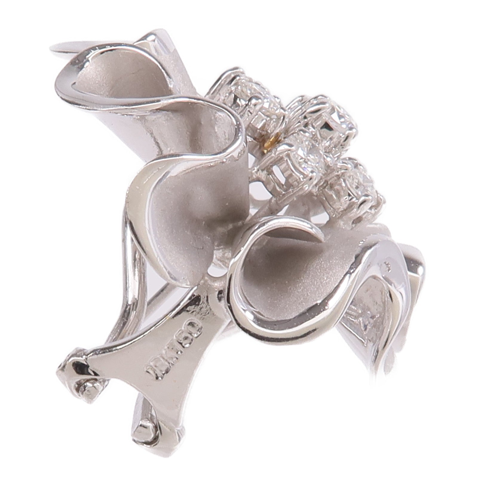 JEWELRY 18K白金Diamond Earrings鑽石耳環