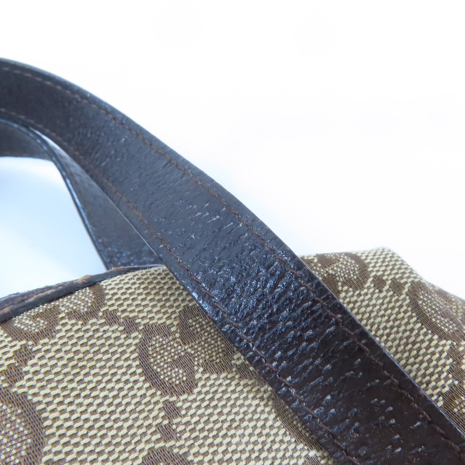GUCCI 帆布Classic Tofu Mini Tote Bag手挽袋啡色