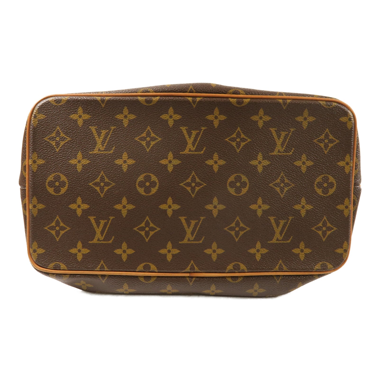 LOUIS VUITTON Monogram Palermo PM金扣手挽肩背兩用袋棕色