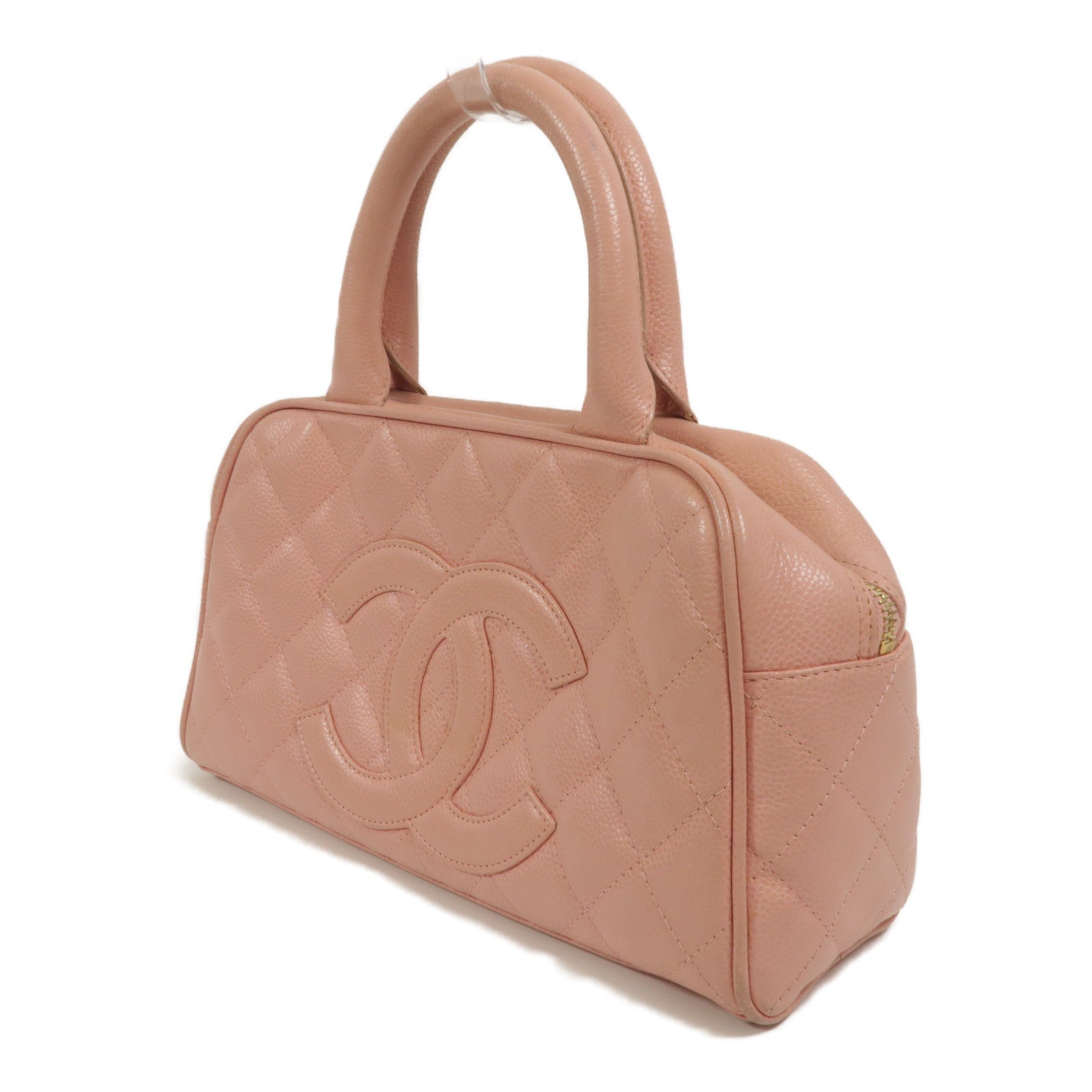 CHANEL 牛皮皮革Vintage Handbag手挽袋