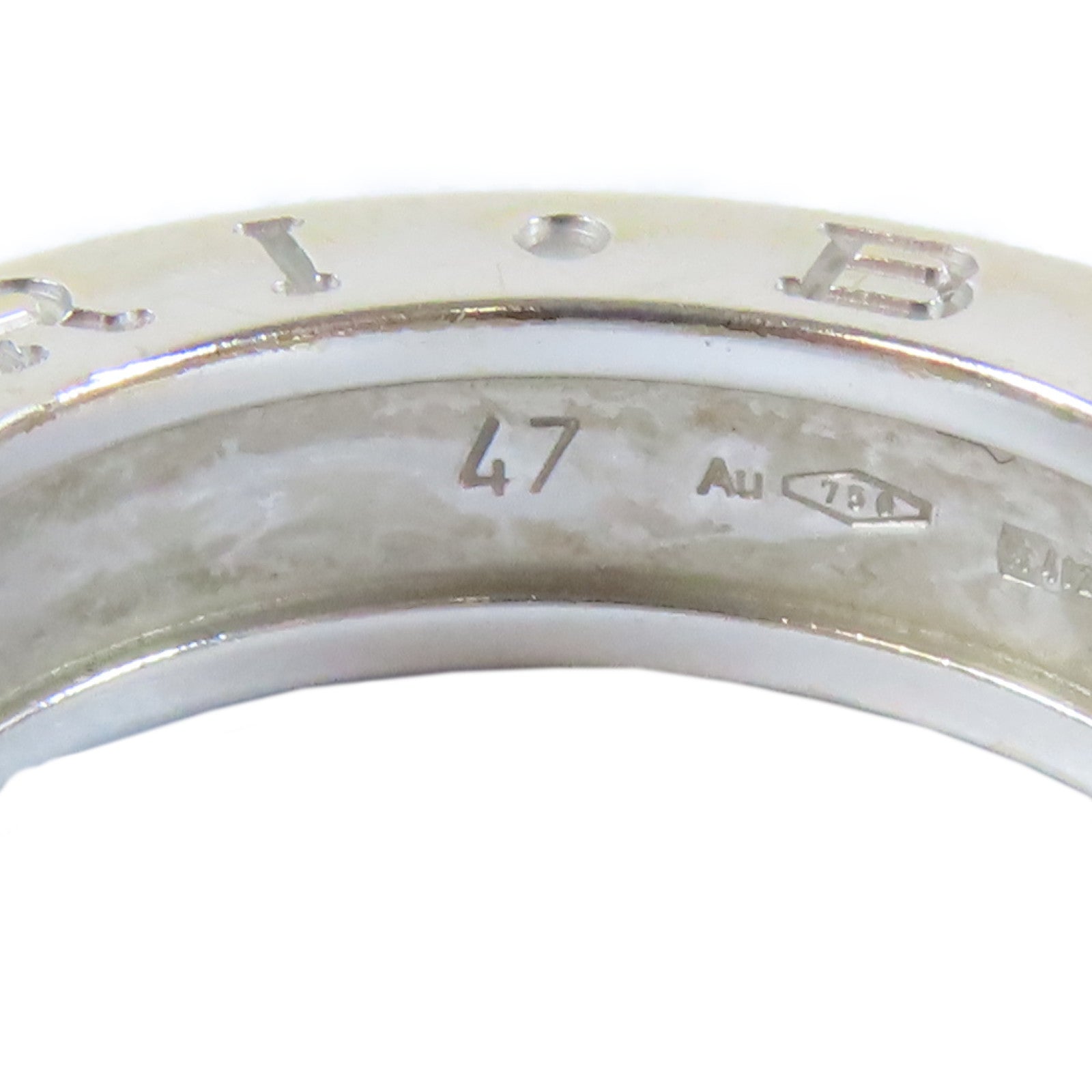BVLGARI 【激減優惠】18K白金B-zero1 XS戒指US#4