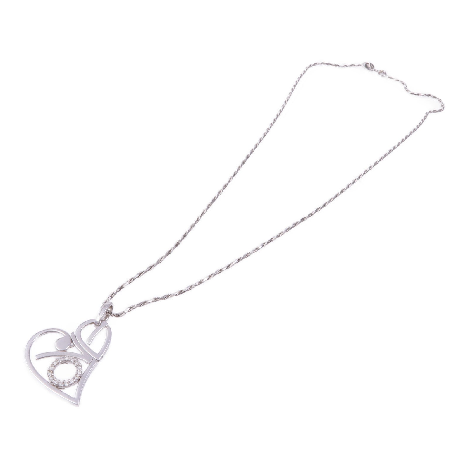 JEWELRY Diamond Necklace Accessories 18K White Gold