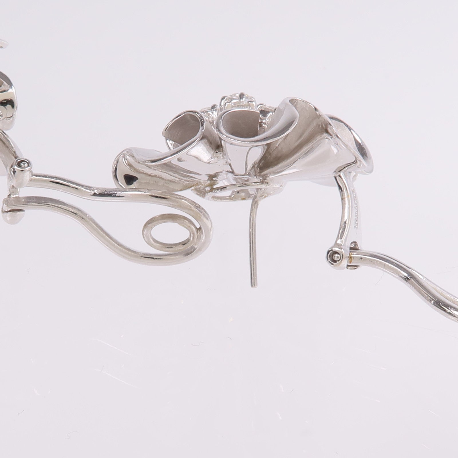 JEWELRY 18K白金Diamond Earrings鑽石耳環