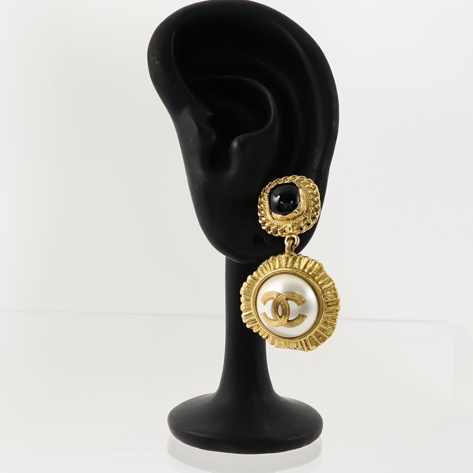 CHANEL PVC/金屬Earrings耳環