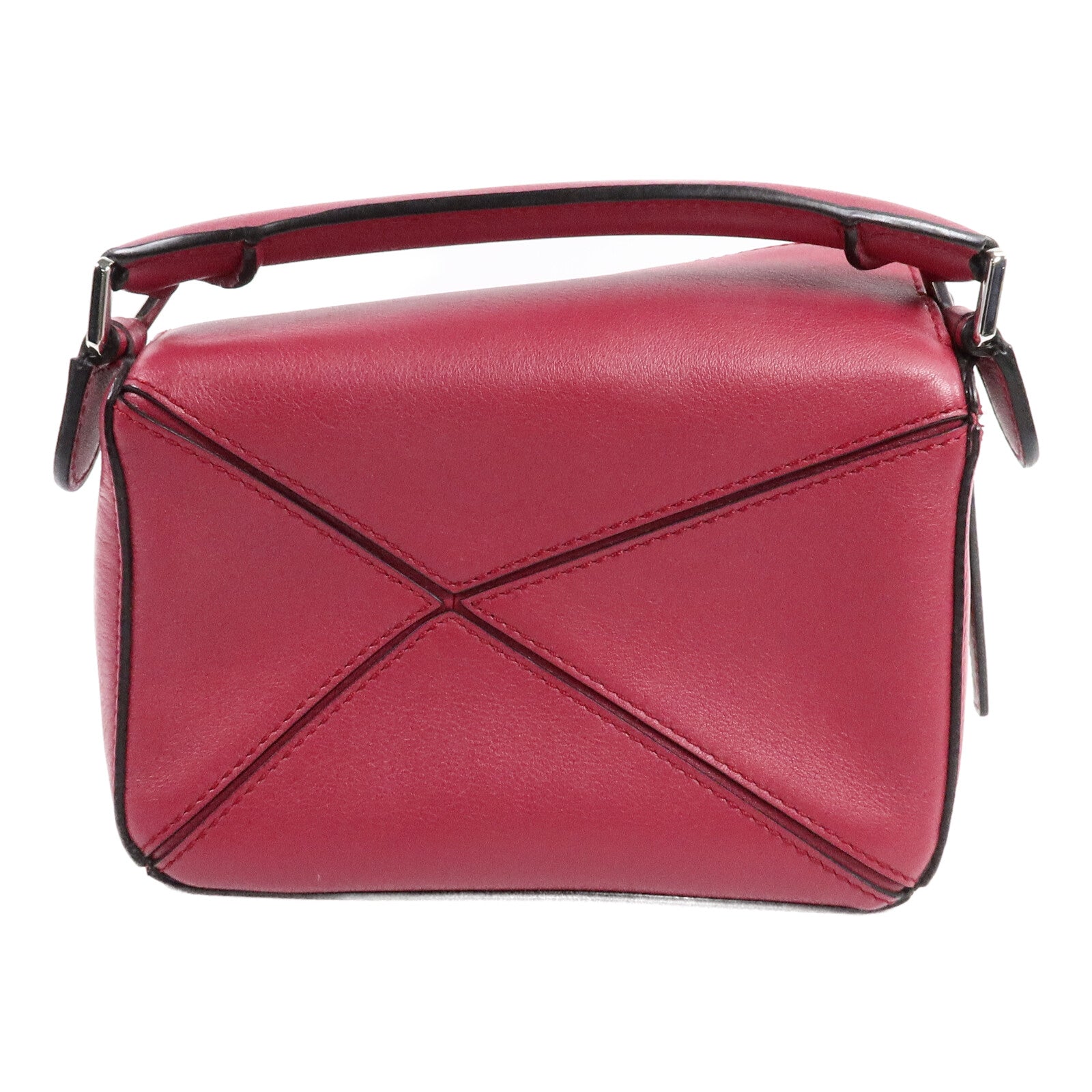 LOEWE 牛皮皮革Mini Puzzle手挽肩背兩用袋