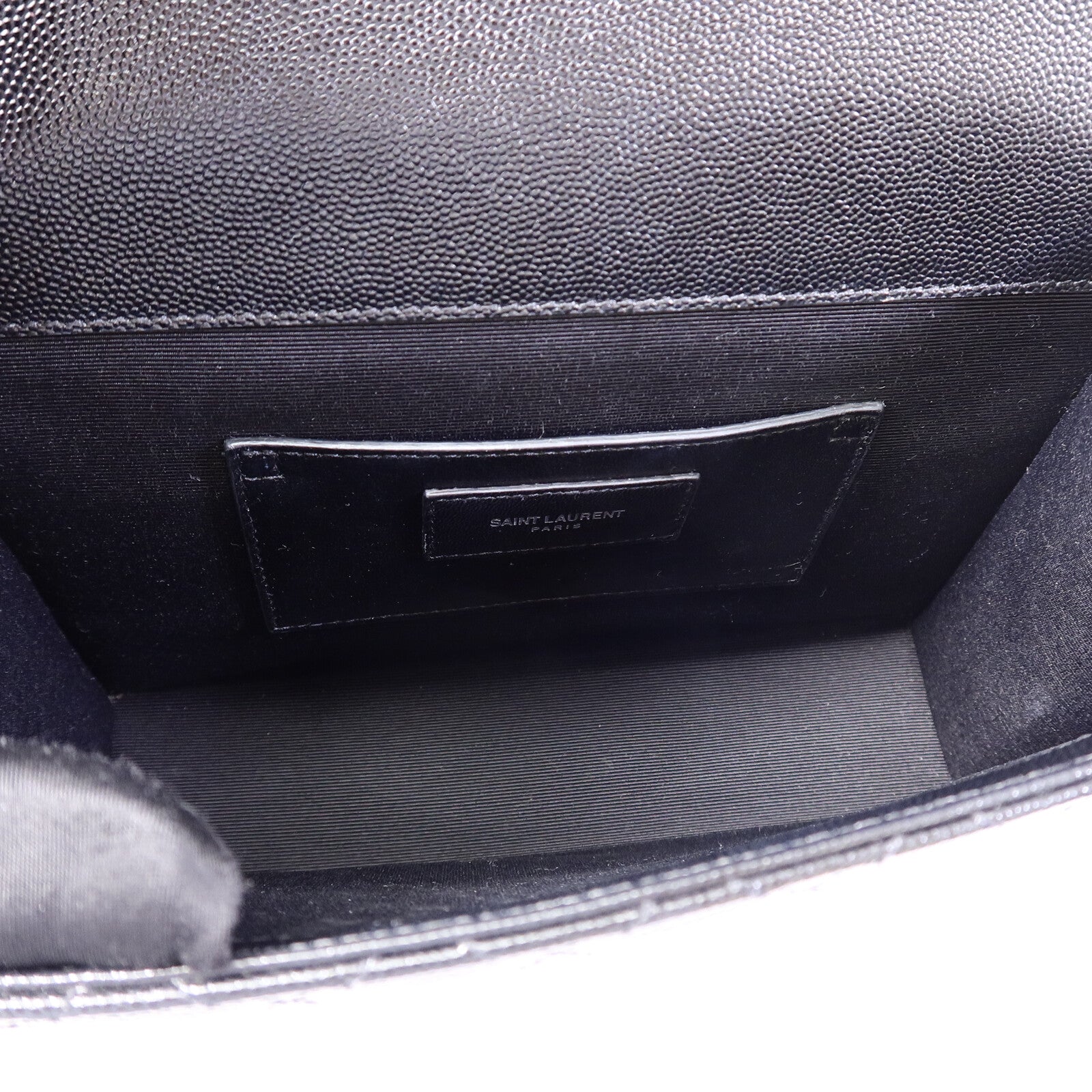 SAINT LAURENT 牛皮皮革Envelope鏈帶手挽肩背兩用袋