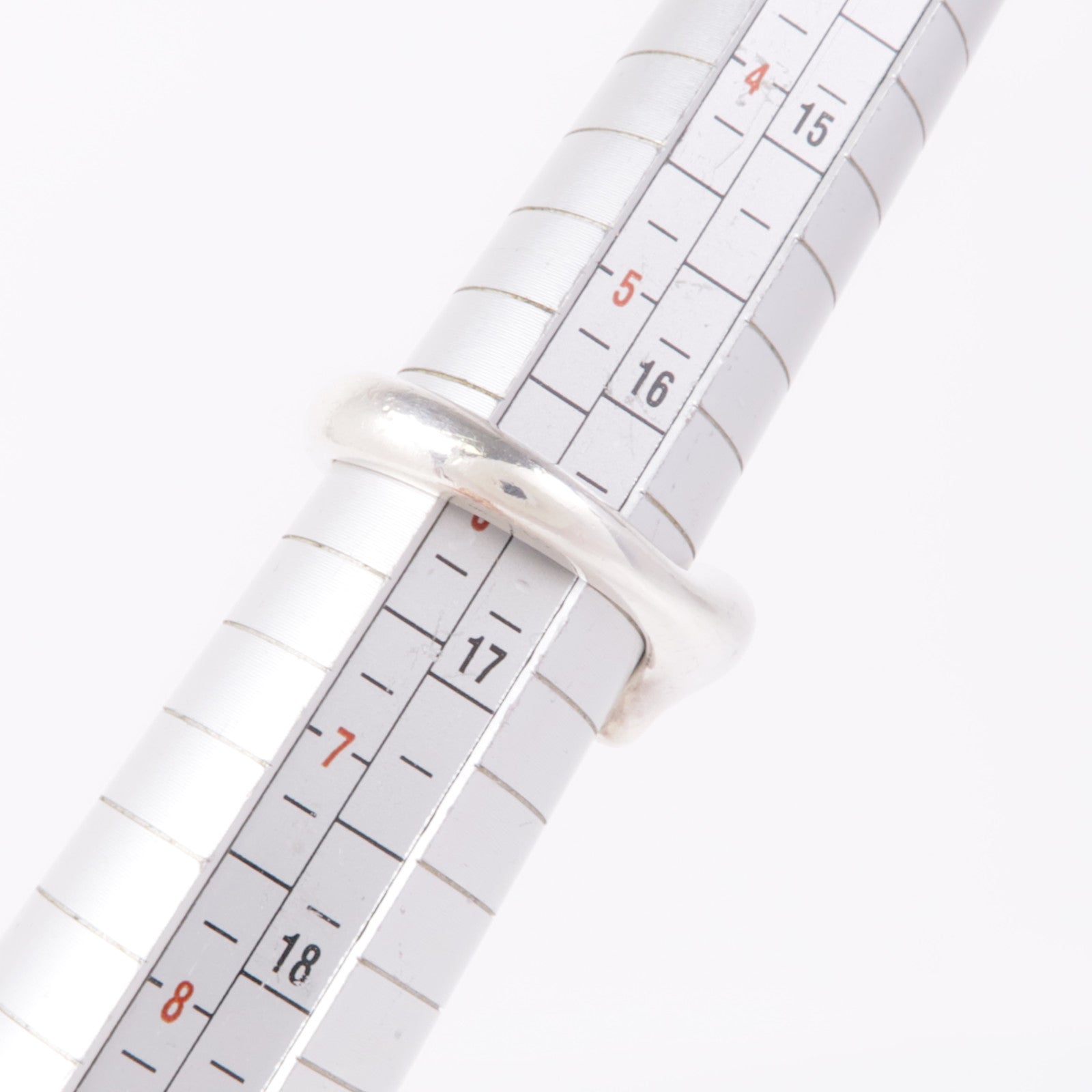 TIFFANY＆CO 925純銀Heart Ring戒指US#6