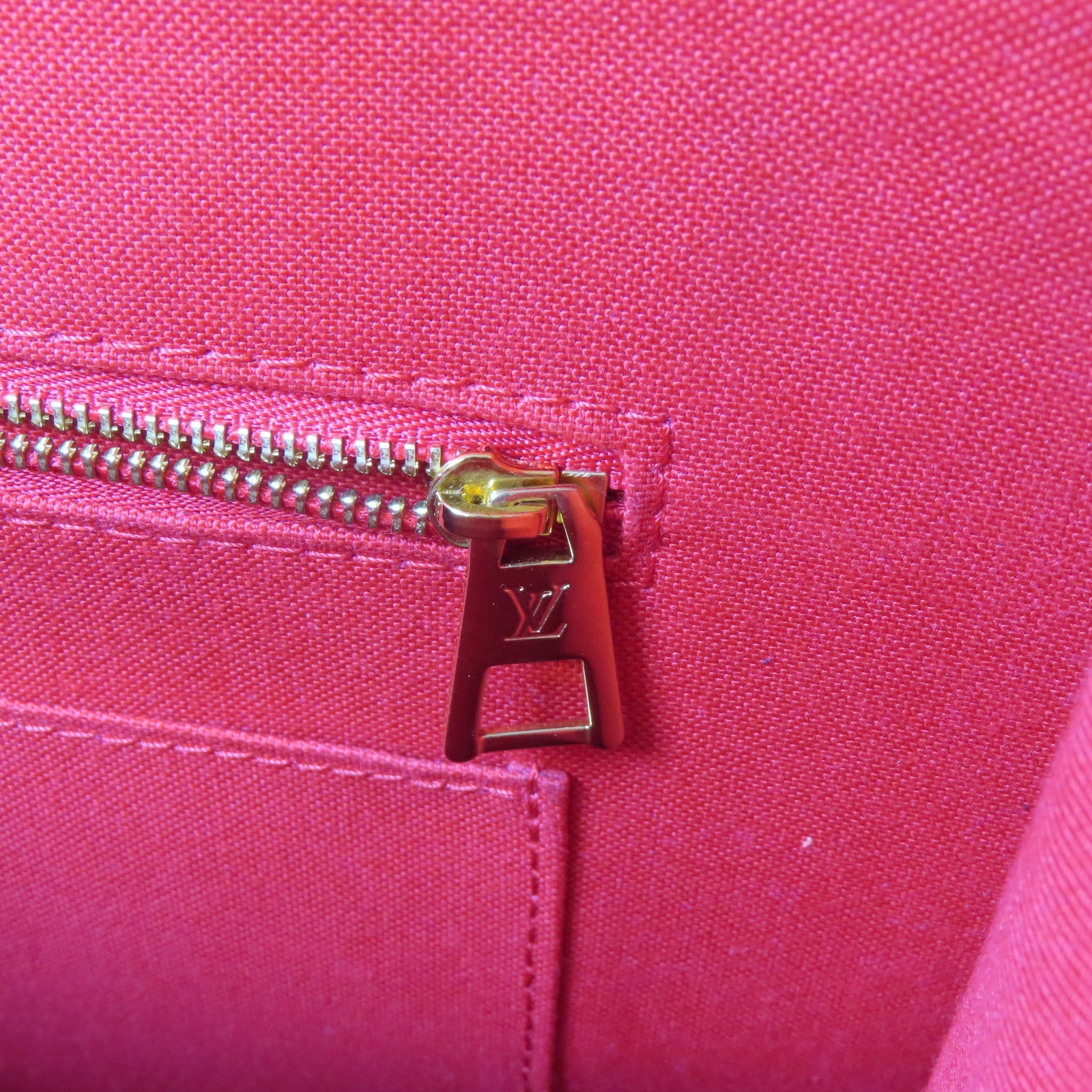 LOUIS VUITTON Monogram Giant On The Go MM金扣手挽肩背兩用袋啡色