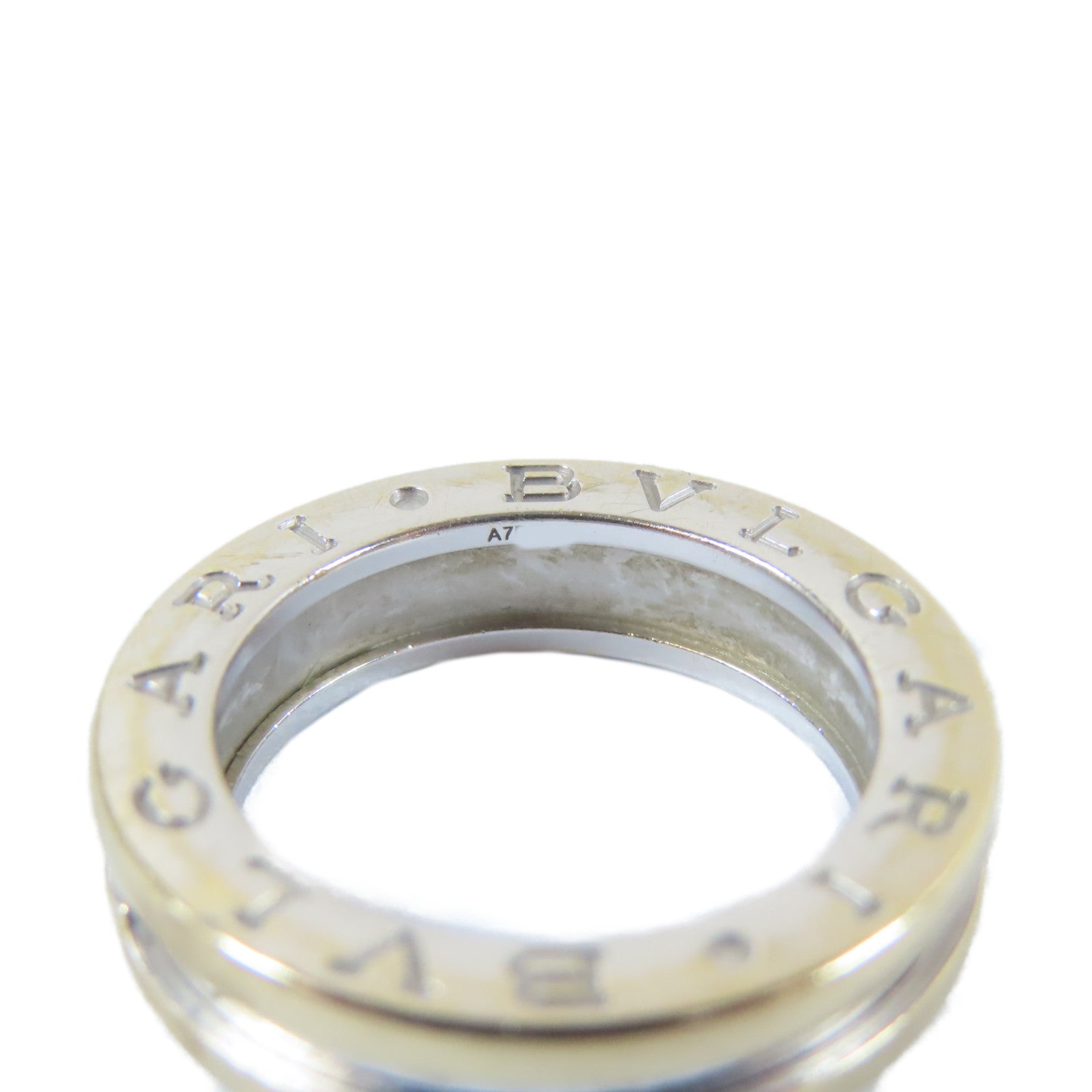 BVLGARI 【激減優惠】18K白金B-zero1 XS戒指US#4
