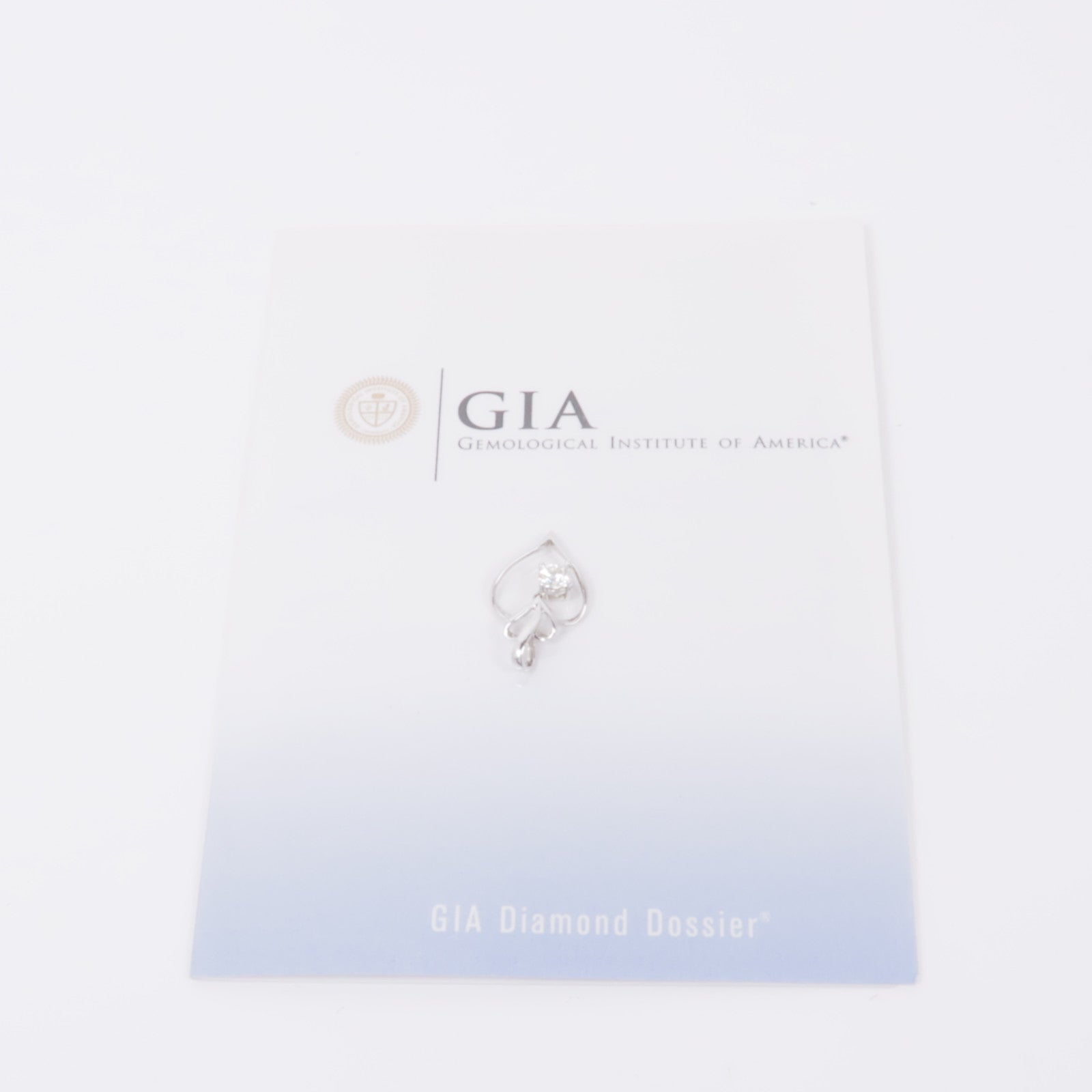 JEWELRY 18K白金Pendant Top吊墜