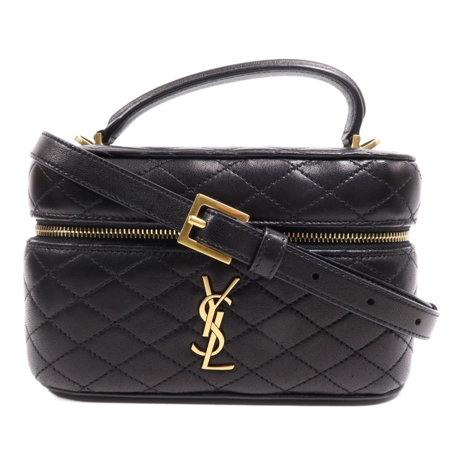 YVES SAINT LAURENT 羊皮皮革Shoulder Bag金扣肩背袋