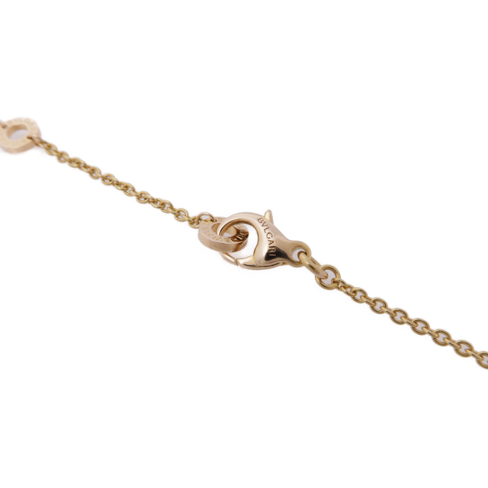 BVLGARI 18K玫瑰金/陶瓷B.zero1 Necklace項鍊