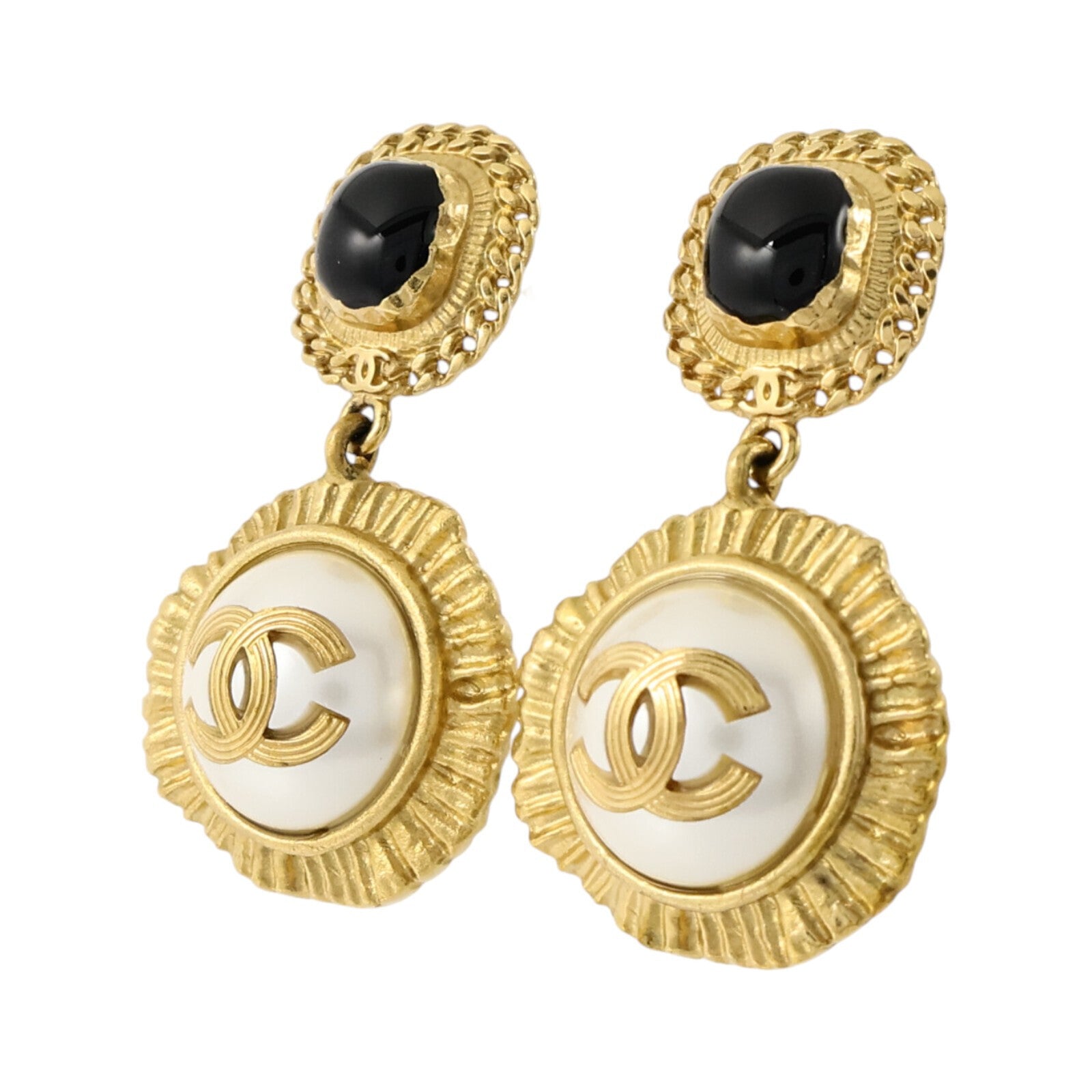 CHANEL PVC/金屬Earrings耳環