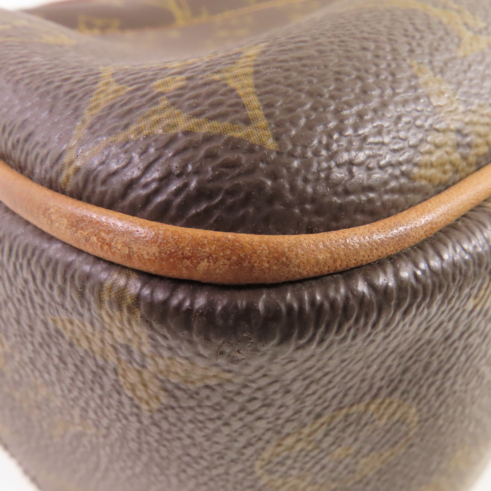 LOUIS VUITTON 【激減優惠】Monogram Deauville Hand Bag金扣手挽袋啡色