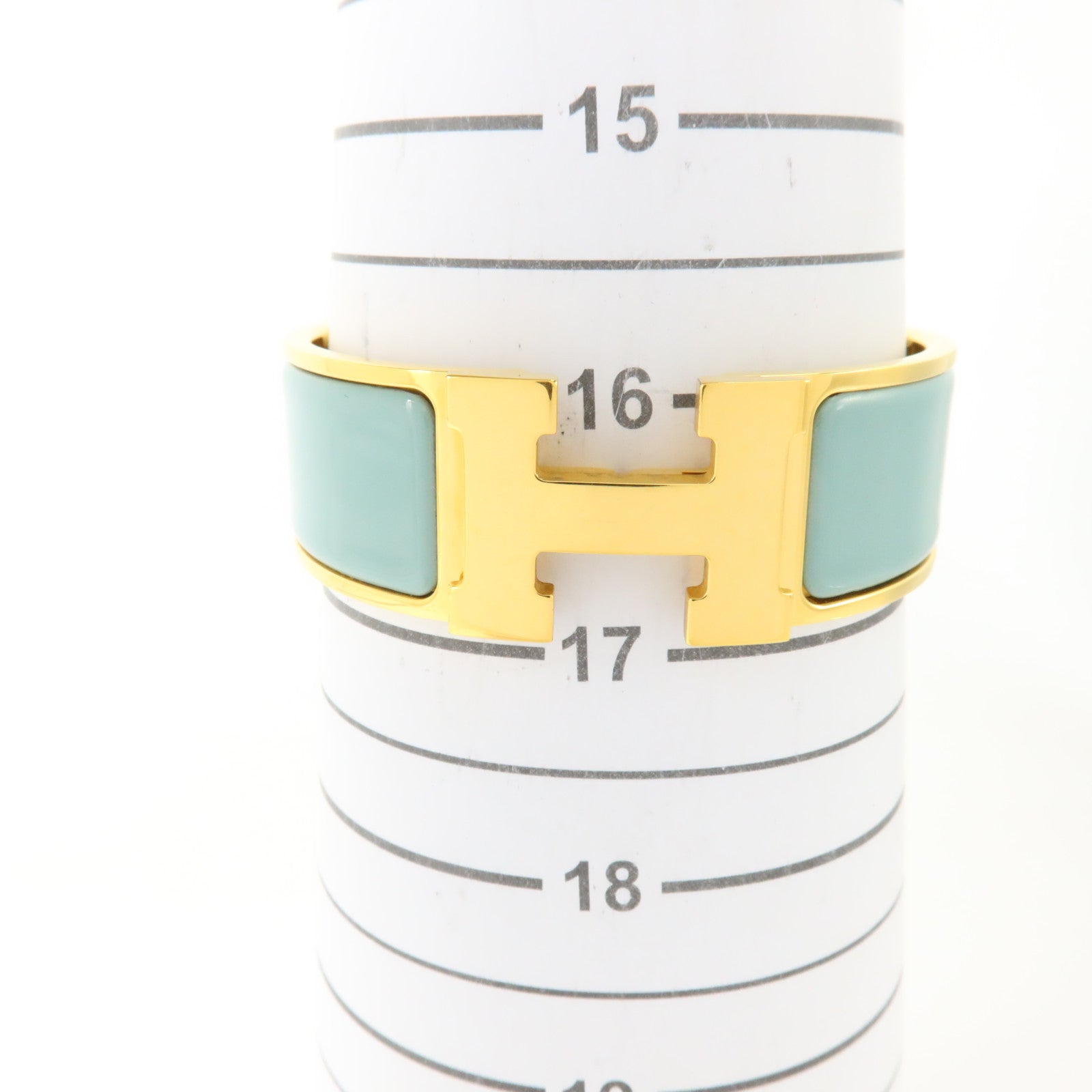 HERMES 金屬/琺瑯Clic Clac H Bracelet金扣手鏈