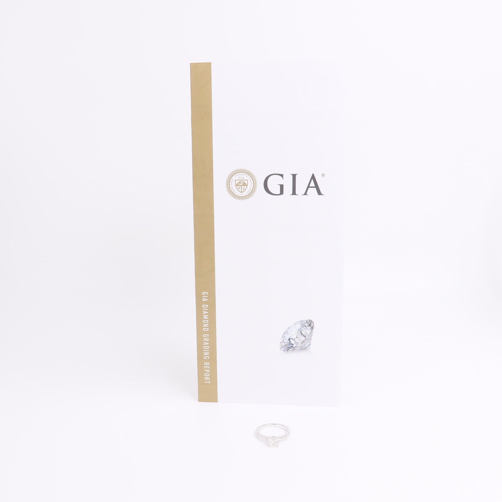 JEWELRY 18K白金Diamond Ring鑽石戒指