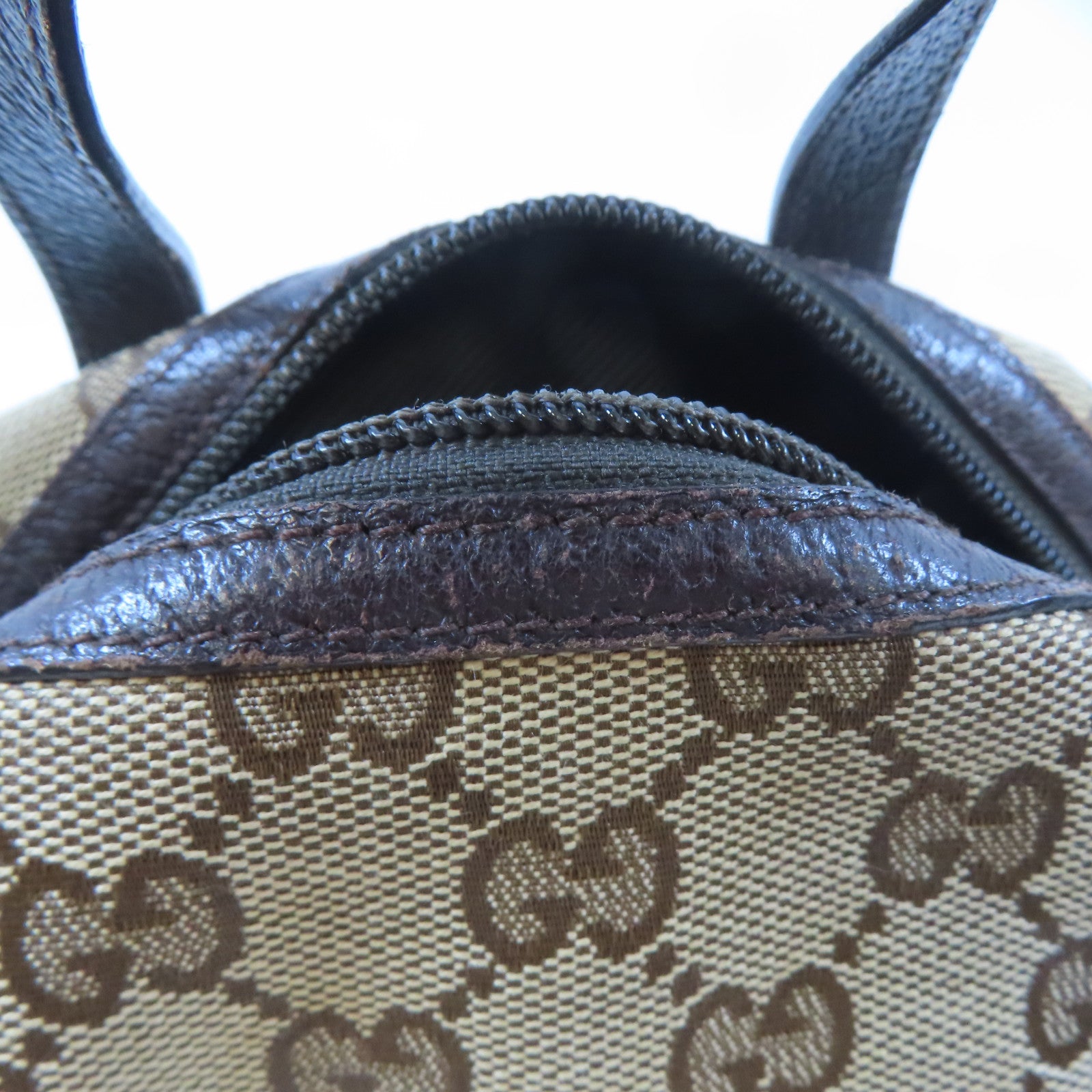 GUCCI 帆布Classic Tofu Mini Tote Bag手挽袋啡色